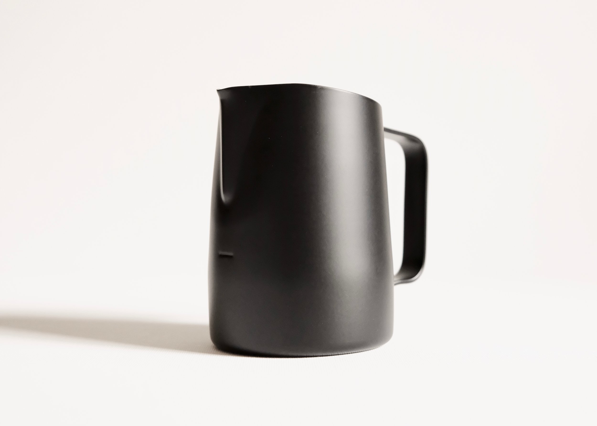 WPM Matte Black Latte Art Pitcher