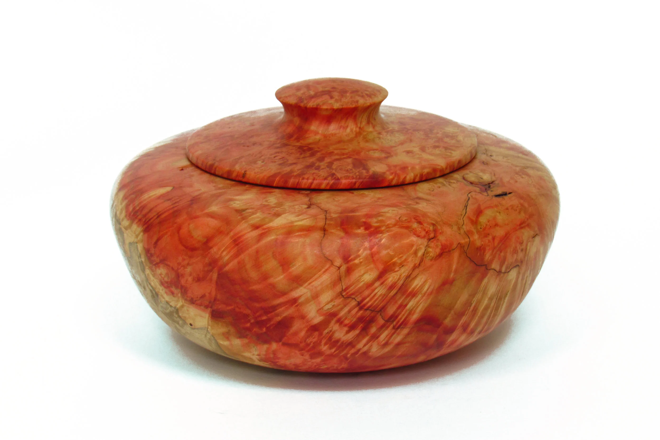 6" dia, 4" tall Box Elder