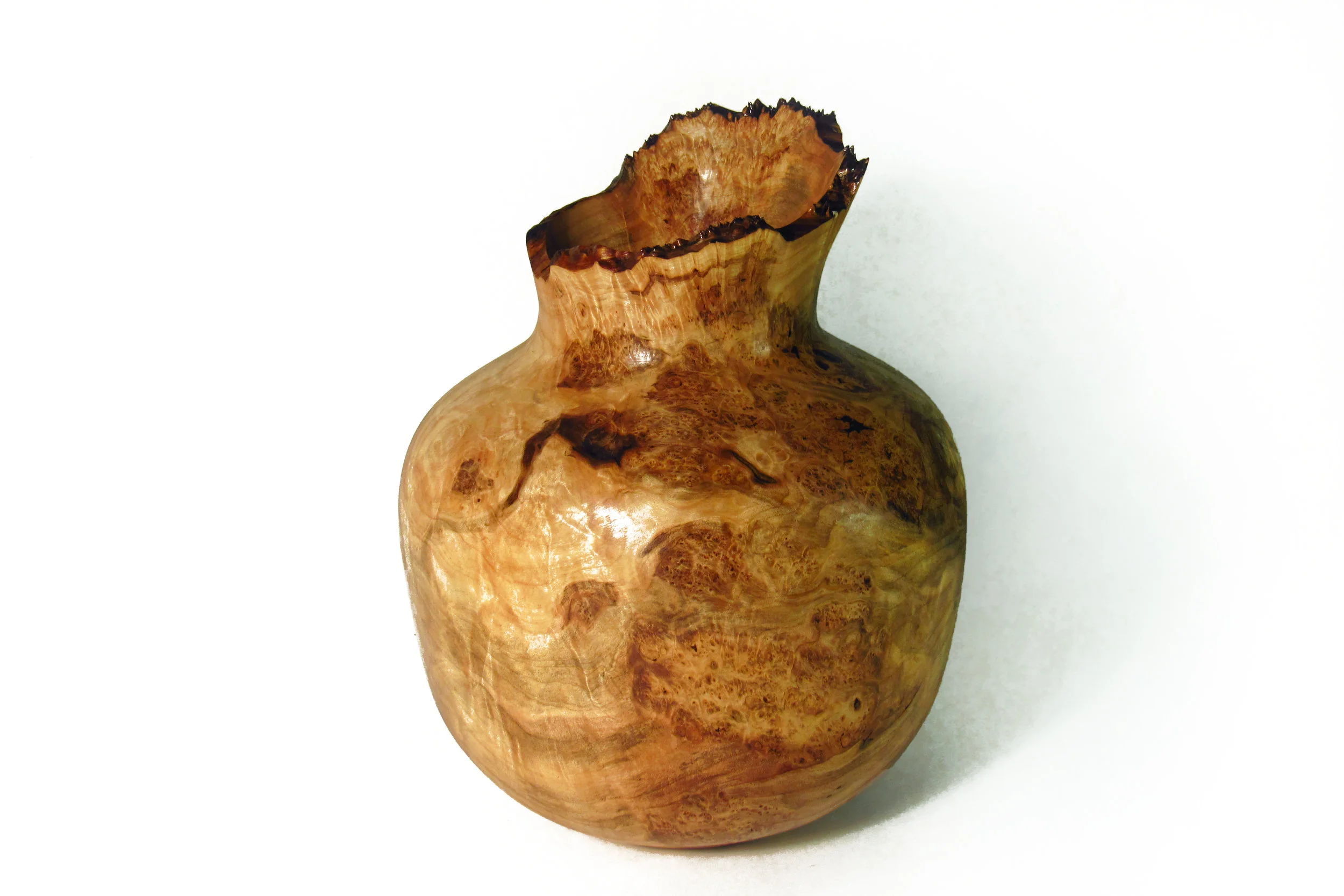 Natural Edge Bowl with Flared Top III