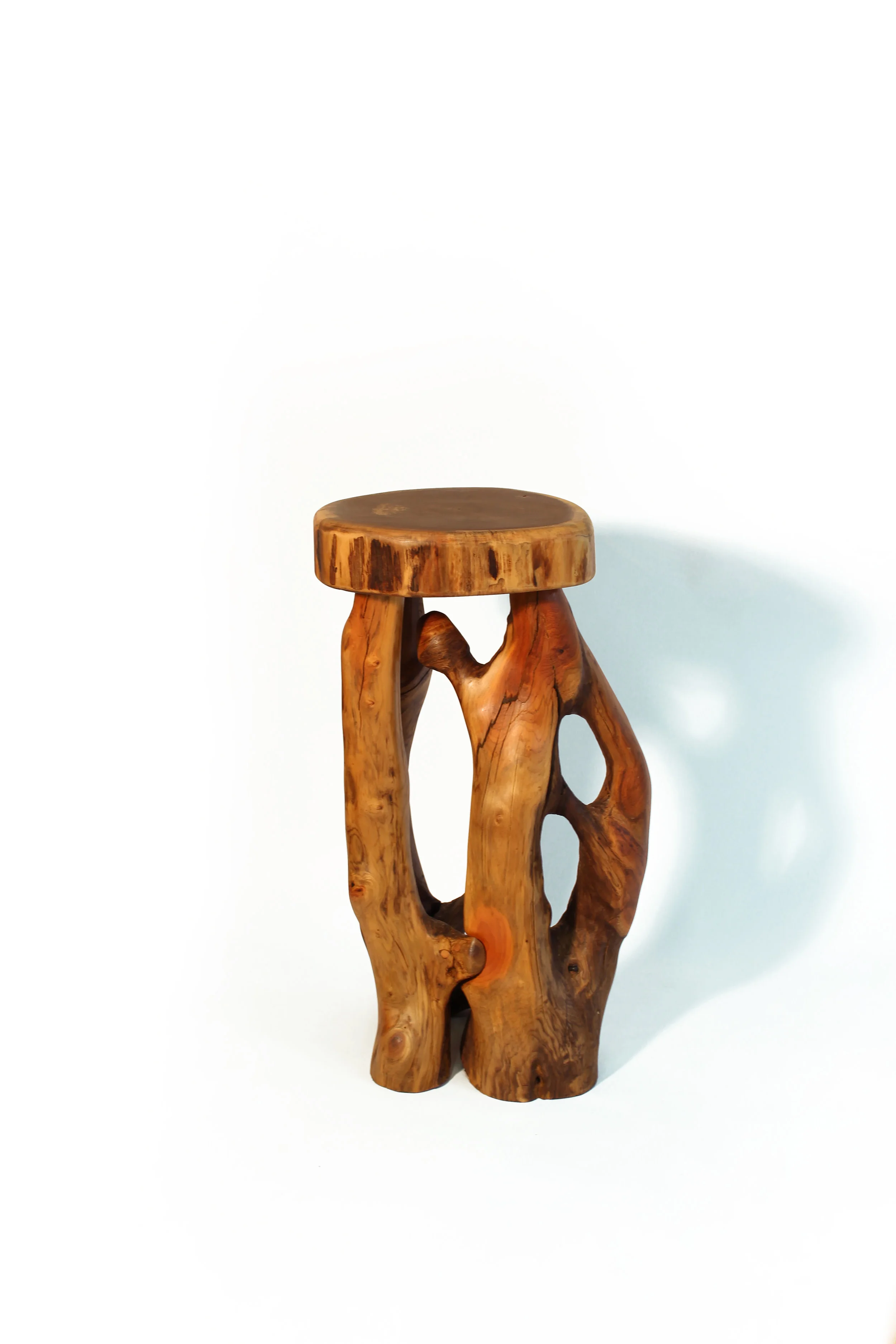Driftwood and Slab Stool