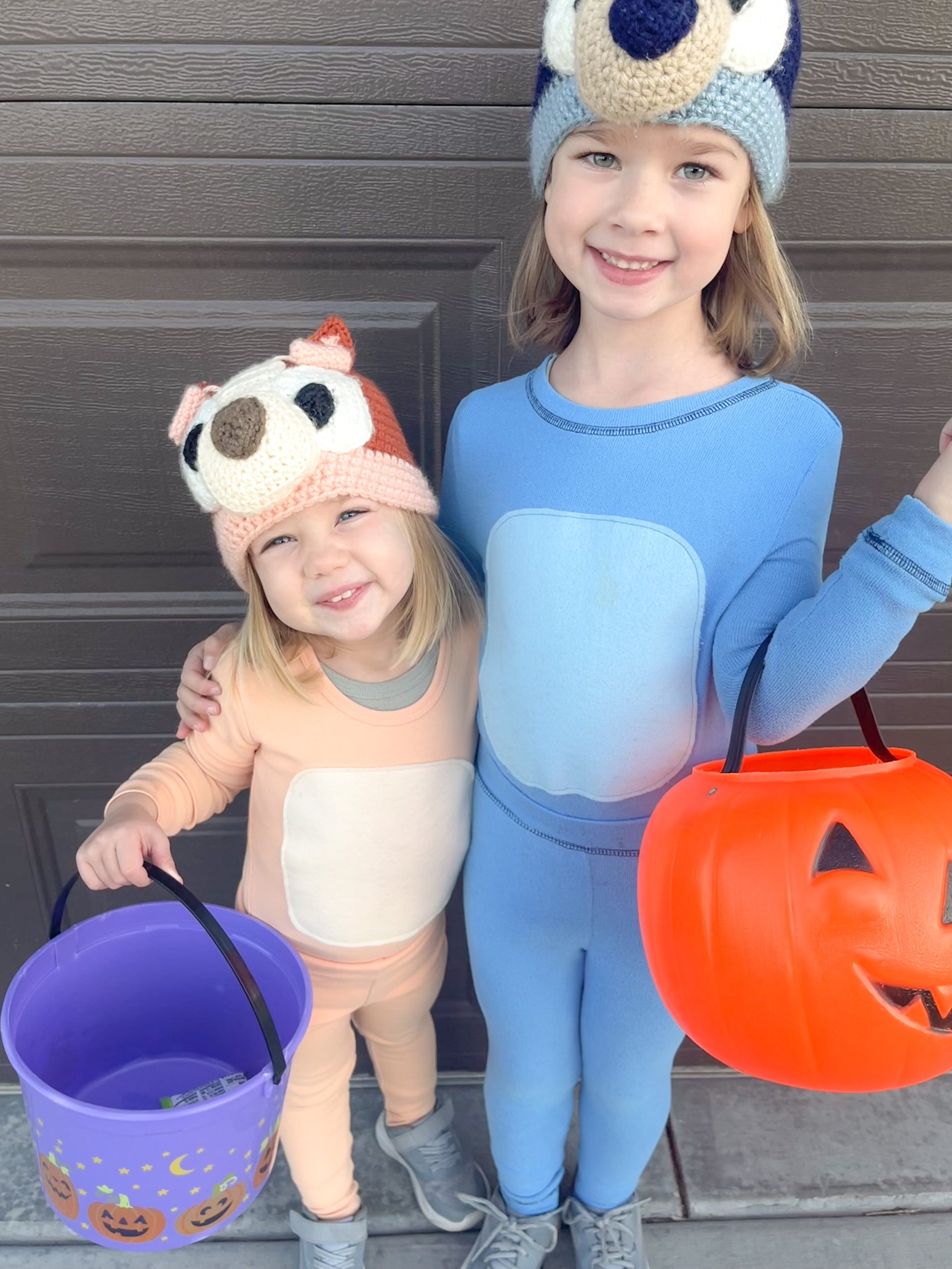 The Cutest DIY Bluey and Bingo Kids Costume