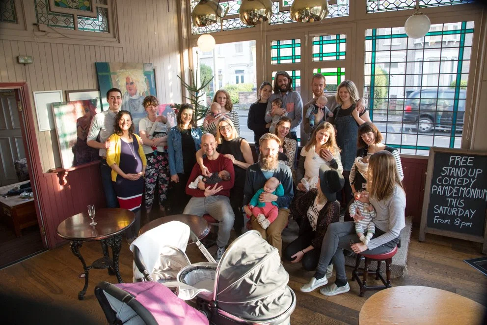 The Hypnobirthing Midwife Group Course London parents pregnant babies Class Meet up in pub.jpg