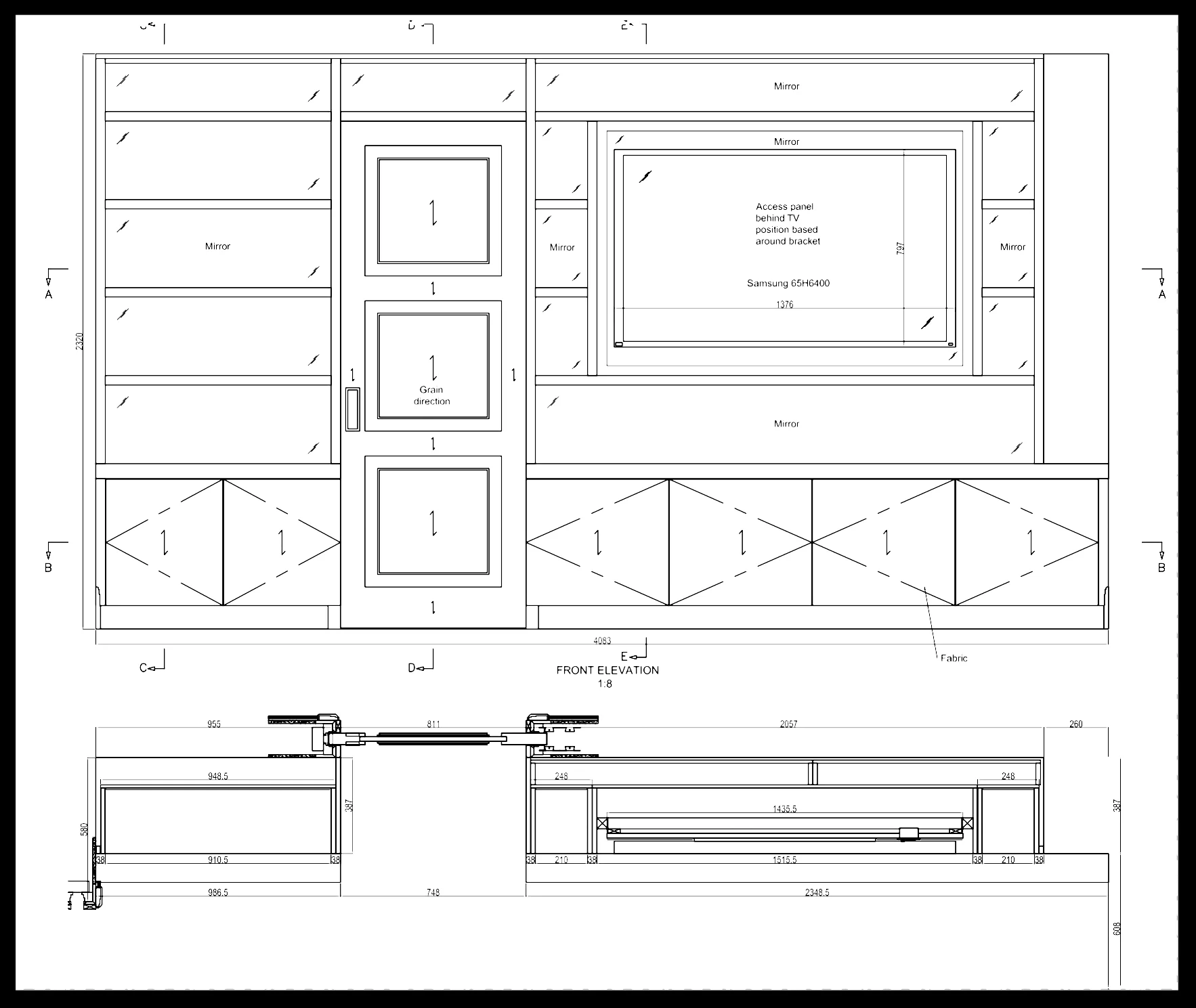 MASTER BEDROOM MEDIA UNIT