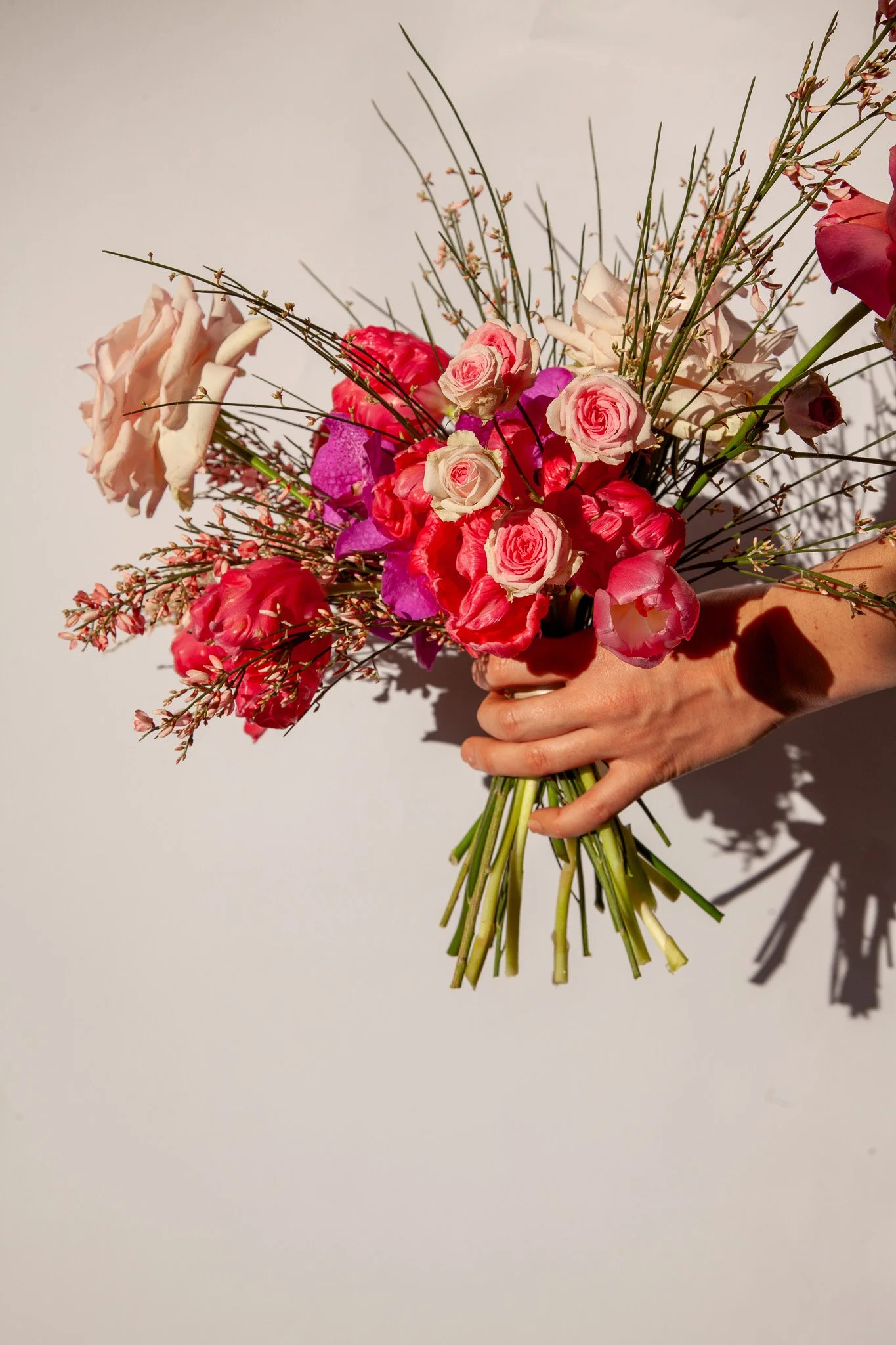 Mazzo medio di fiori misti