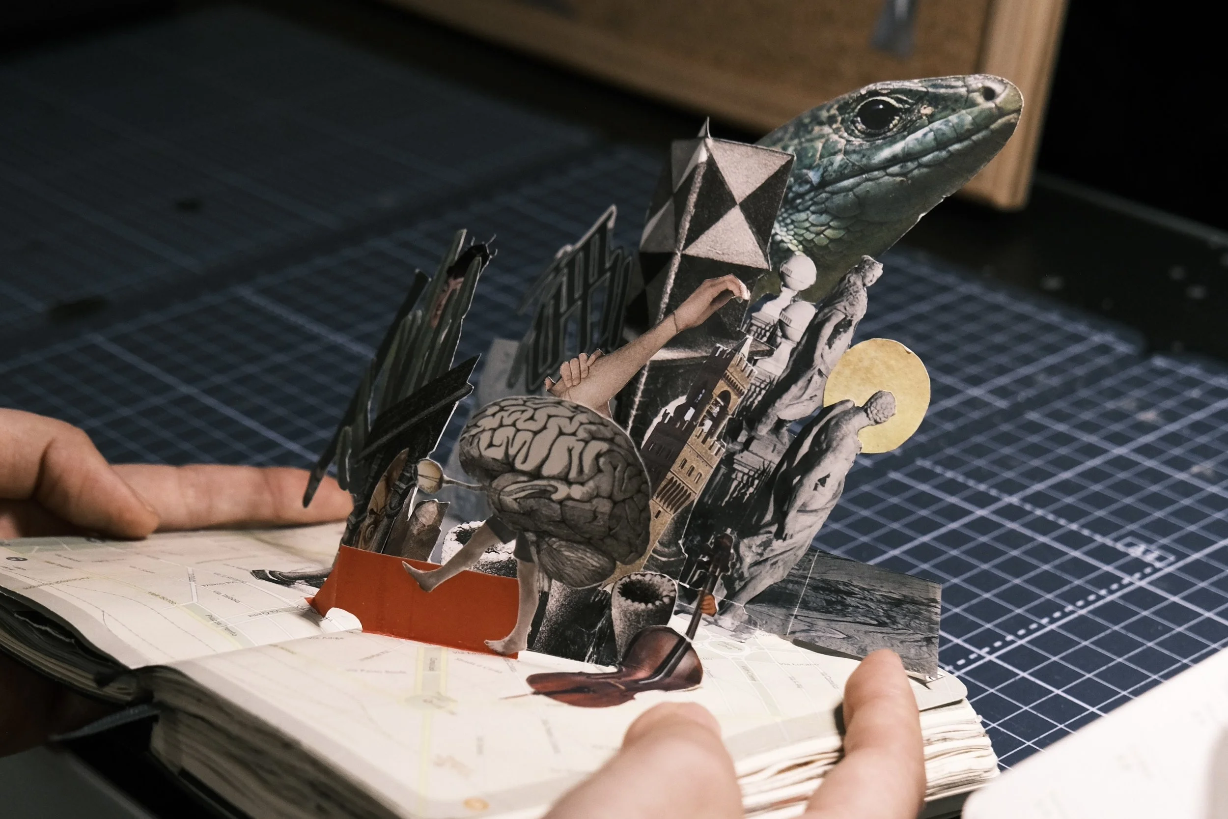 Collage Contemporaneo con La Sue - Yansu Wang