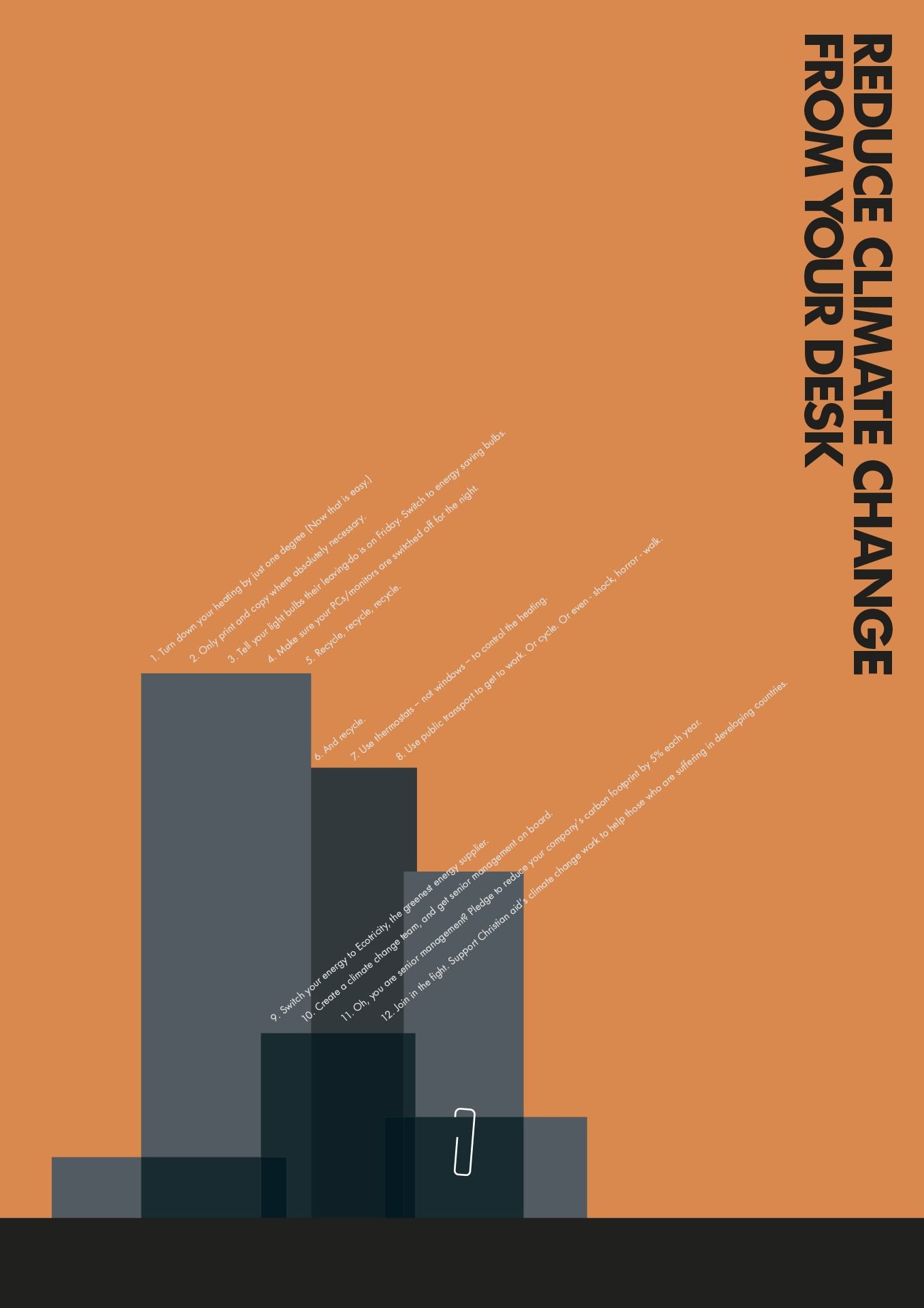 Climate change poster