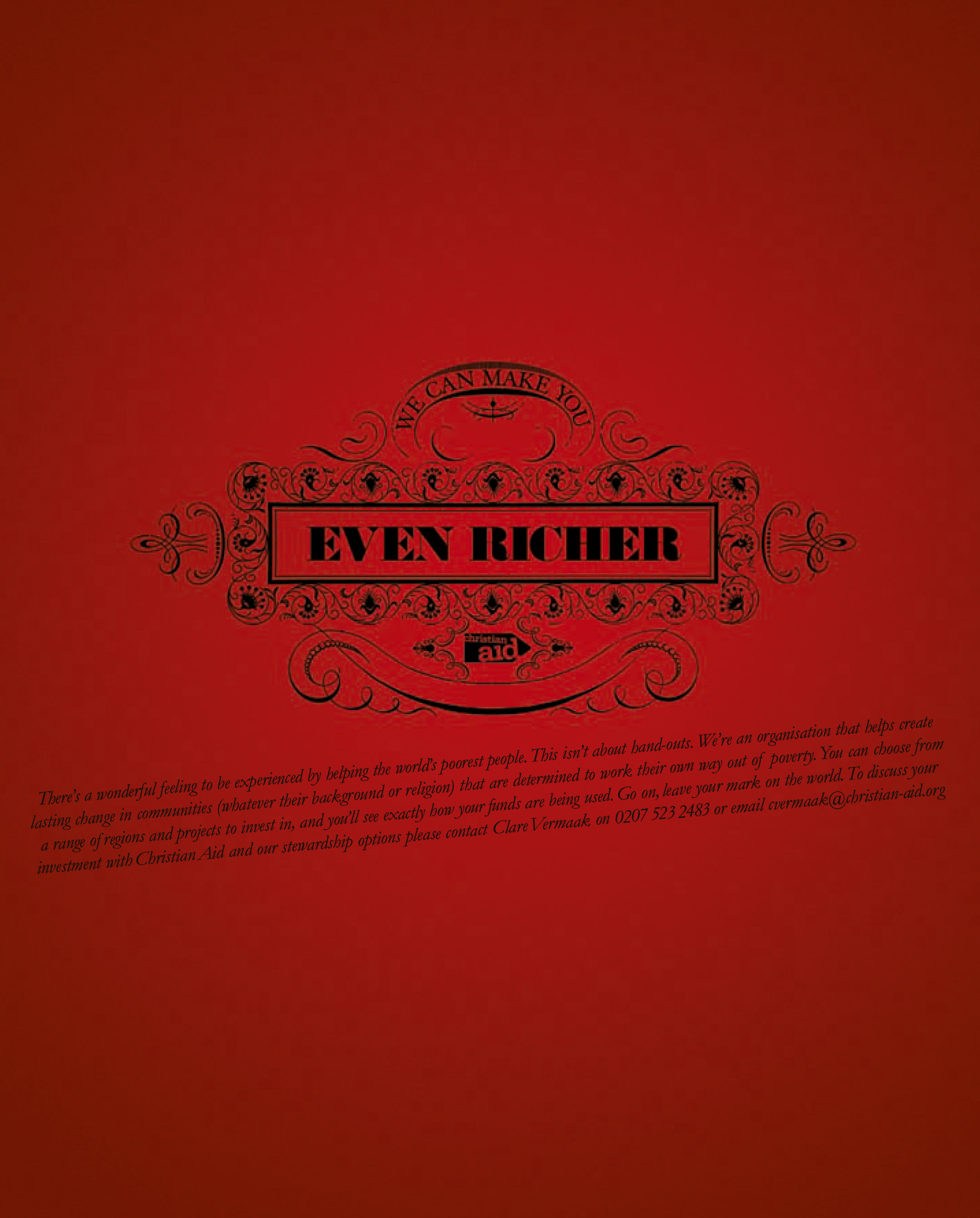 Hedge Fund press ad Creative Director &amp; Writer: Sean Doyle