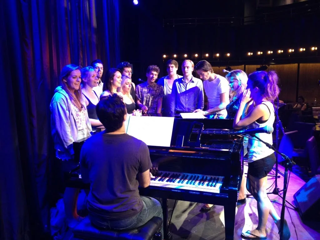 Rehearsal for The Hippodrome with students from MTA
