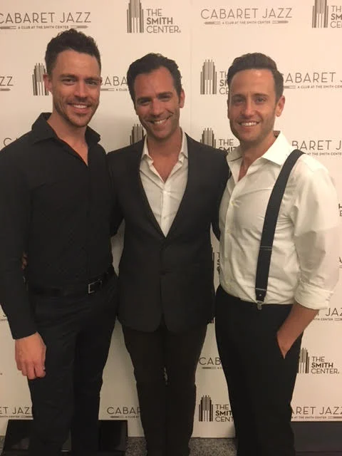 Backstage at The Smith Center for Brandon James performance of “If the World Only Knew”