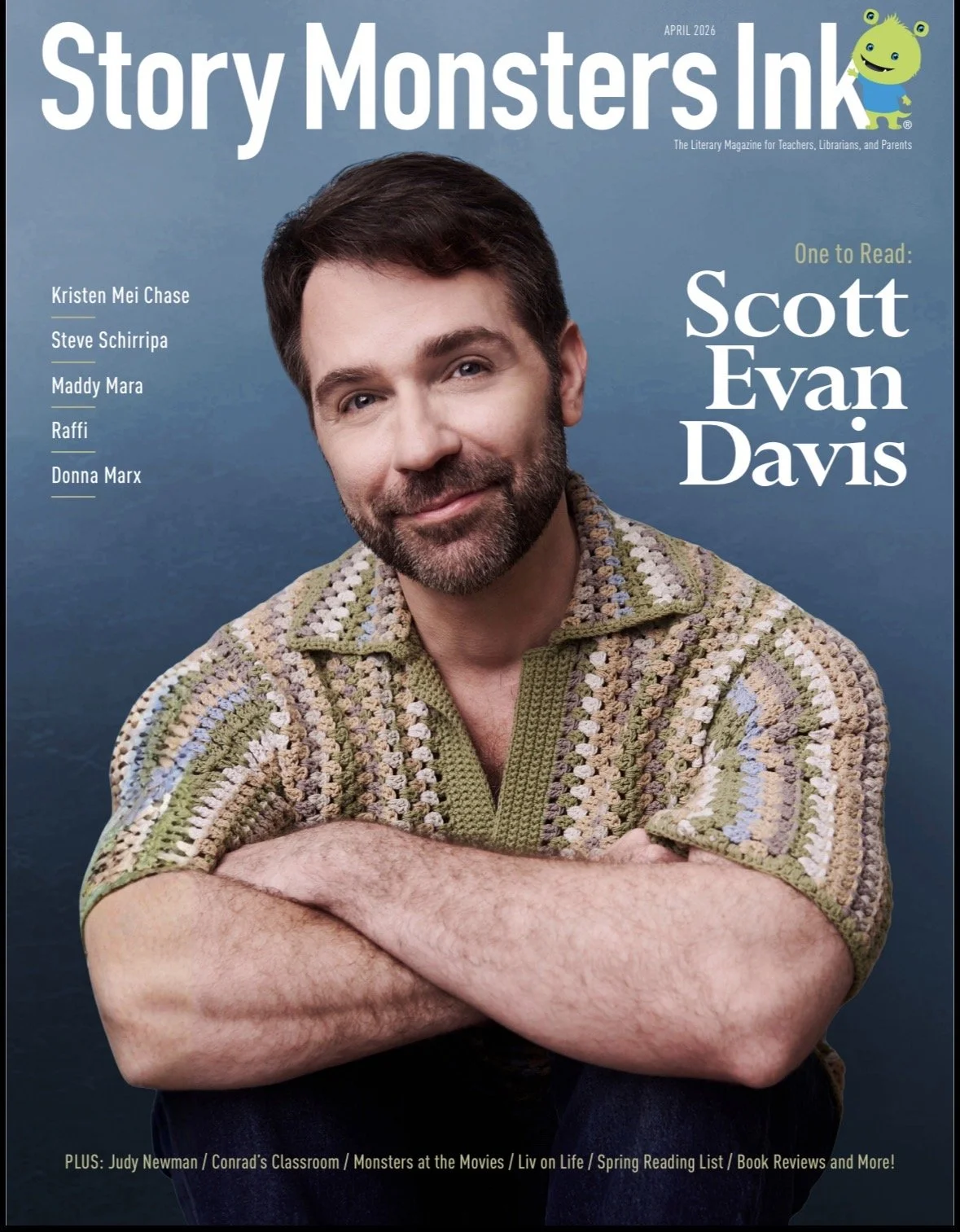 COVER FEATURE OF STORYMONSTER INK MAGAZINE