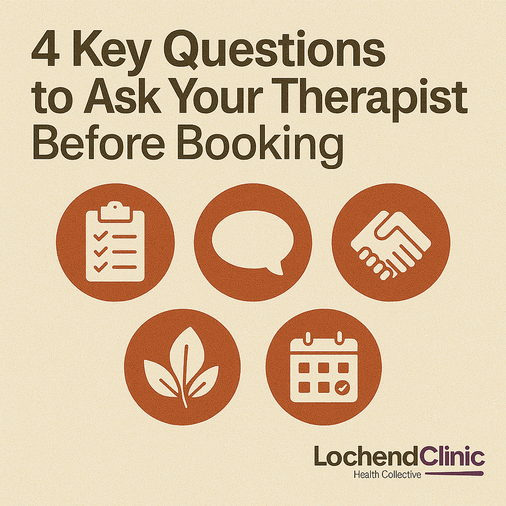 4 Key Questions to Ask Your Therapist Before Booking