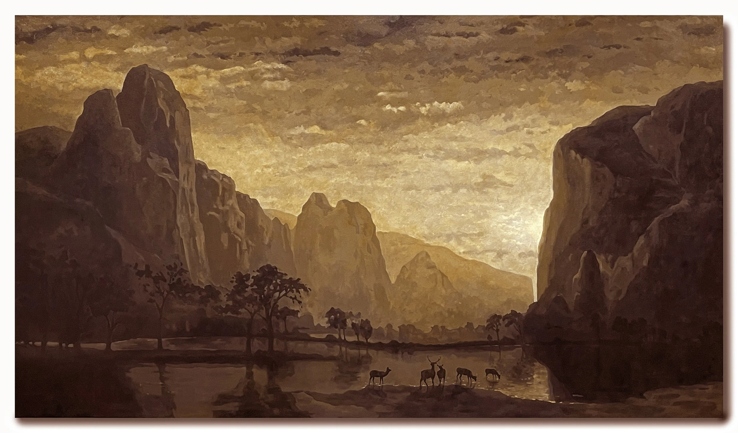 Coucher de Soleil dans la Vallée