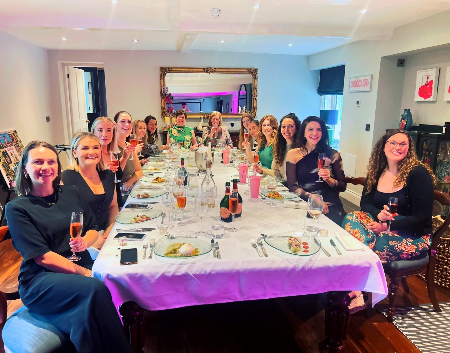 Amazing evening last night catering for these beautiful ladies that were celebrating a sophisticated hen do at the stunning @shucknallcourt 3 courses adapted for gluten free, diary free &amp; coconut free guests! Amazing evening spent looking after t