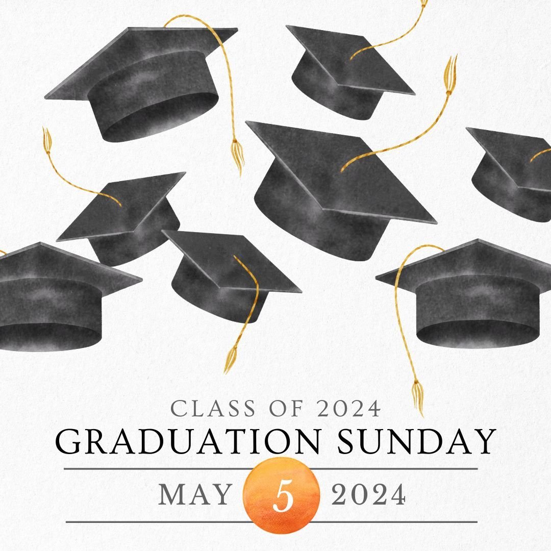 Senior Recognition Sunday is May 5th: It will be a wonderful day to celebrate the SENIOR CLASS of 2024 at the 11 a.m. worship service.
#ehumc #ehumcyouth2024