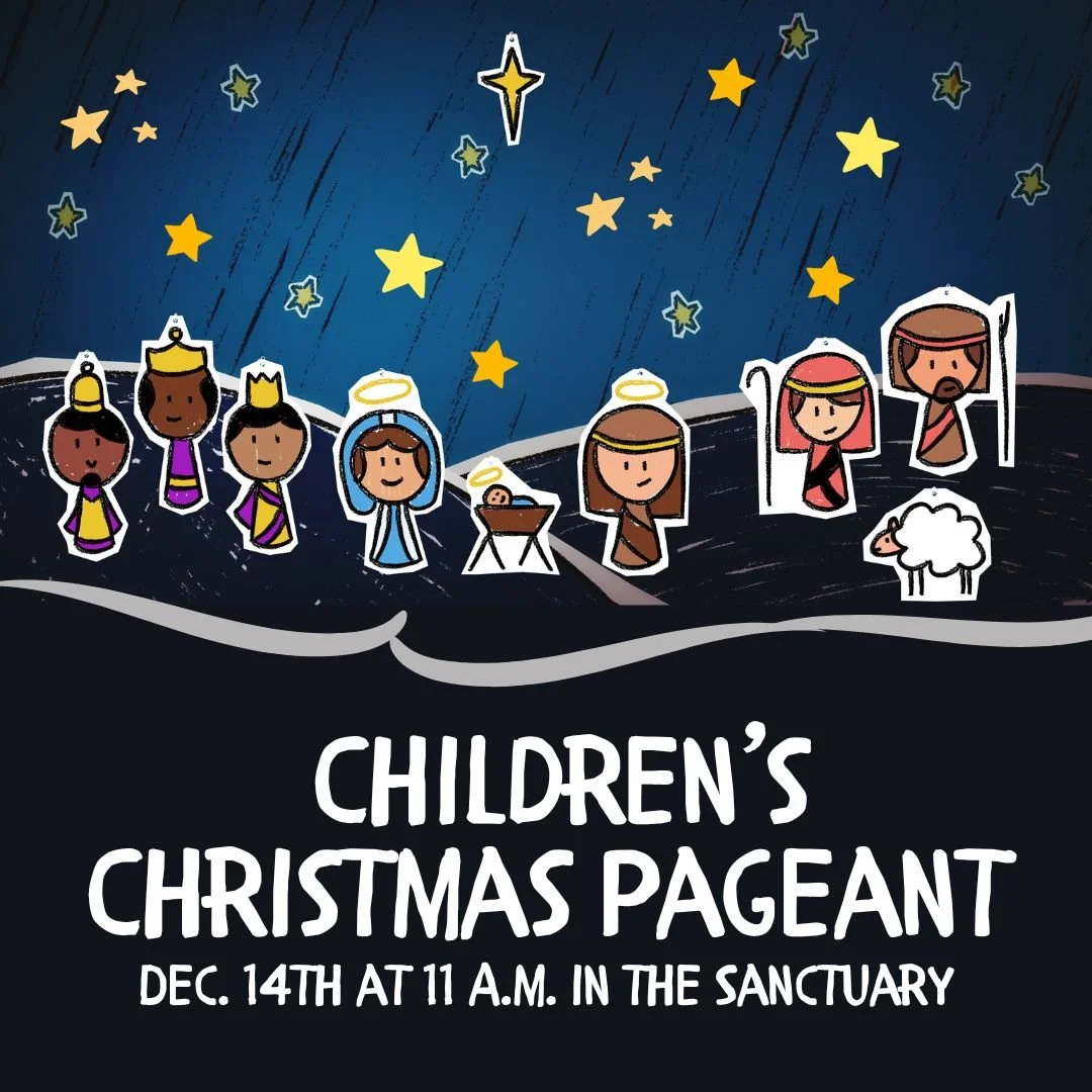 Come support our children, celebrate the season, and experience the joy of the Christmas story. You won&rsquo;t want to miss it! 

📅 Sunday, December 14th
⏰ 11:00 AM
📍 Sanctuary