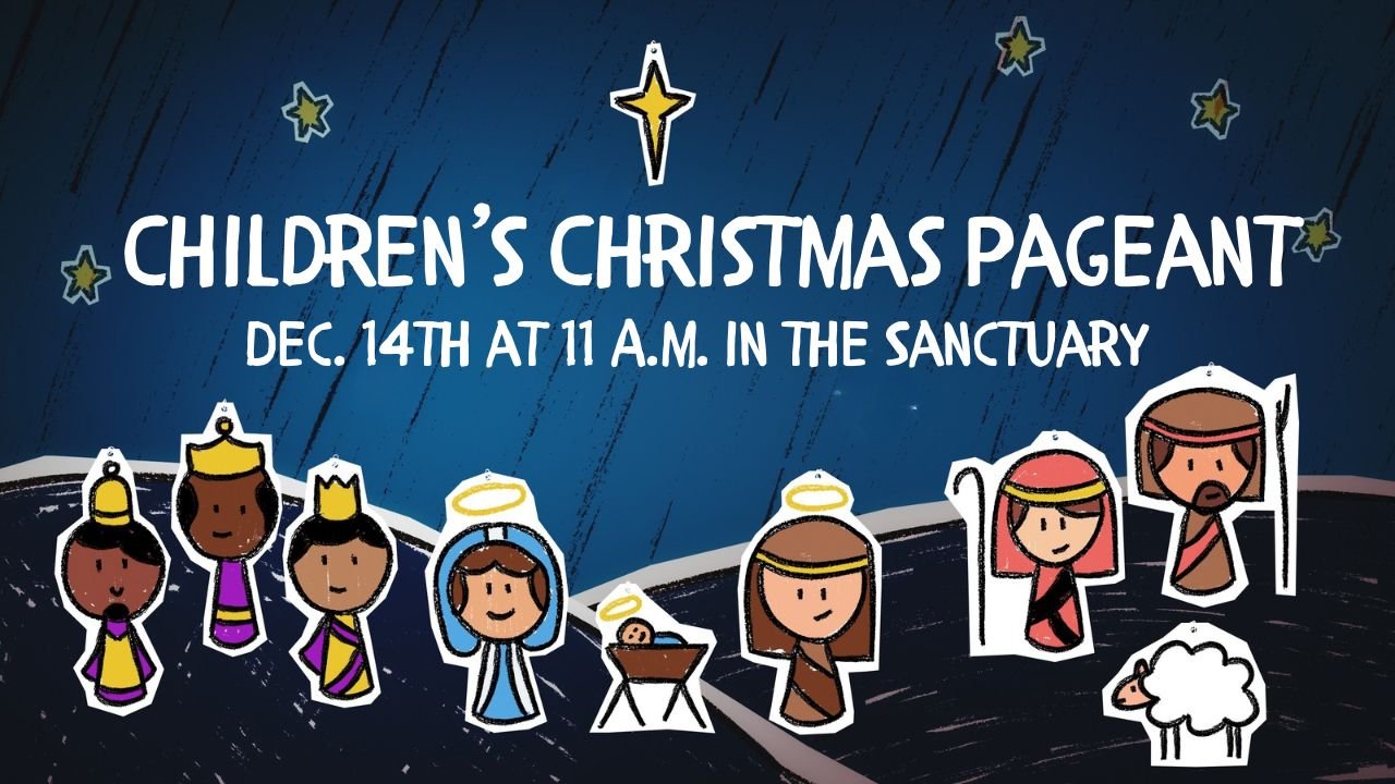 Come support our children, celebrate the season, and experience the joy of the Christmas story. You won&rsquo;t want to miss it! 

📅 Sunday, December 14th
⏰ 11:00 AM
📍 Sanctuary