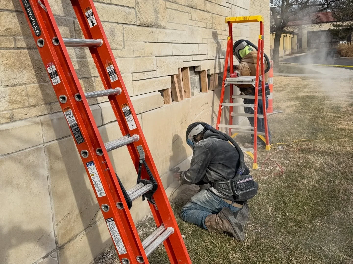 Exciting progress at East Heights UMC! 🔨

Our walls are getting stronger and our building is getting safer. Thanks to dedicated workers repairing last year&rsquo;s damage and a FEMA grant that&rsquo;s helping us install new security cameras, we&rsqu