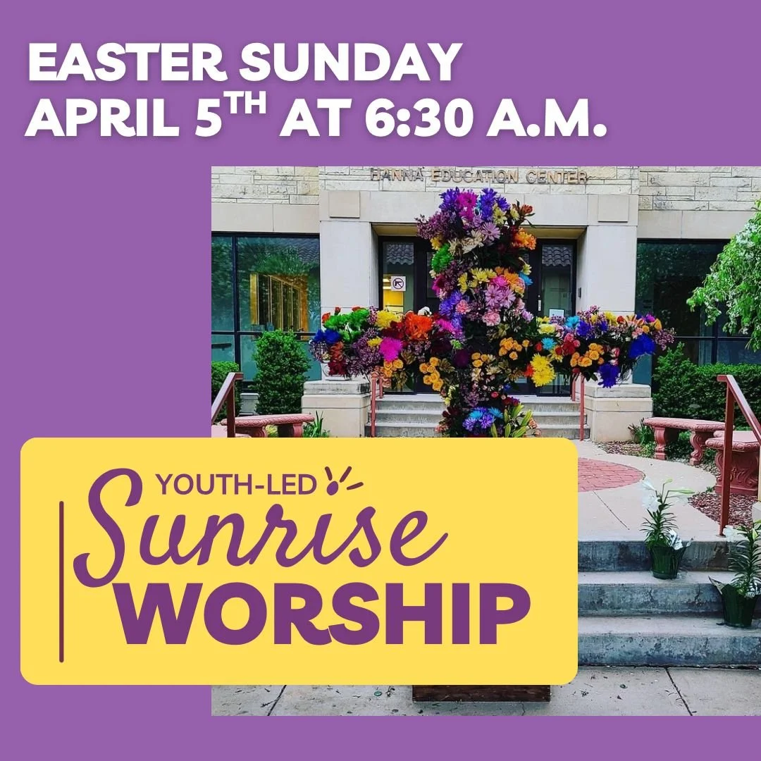 As the sun rises, our youth will lead us in a powerful time of worship, reflection, and celebration of new life.

🗓 April 5
⏰ 6:30 A.M.

There&rsquo;s something special about starting this sacred day surrounded by community and the beauty of a new d