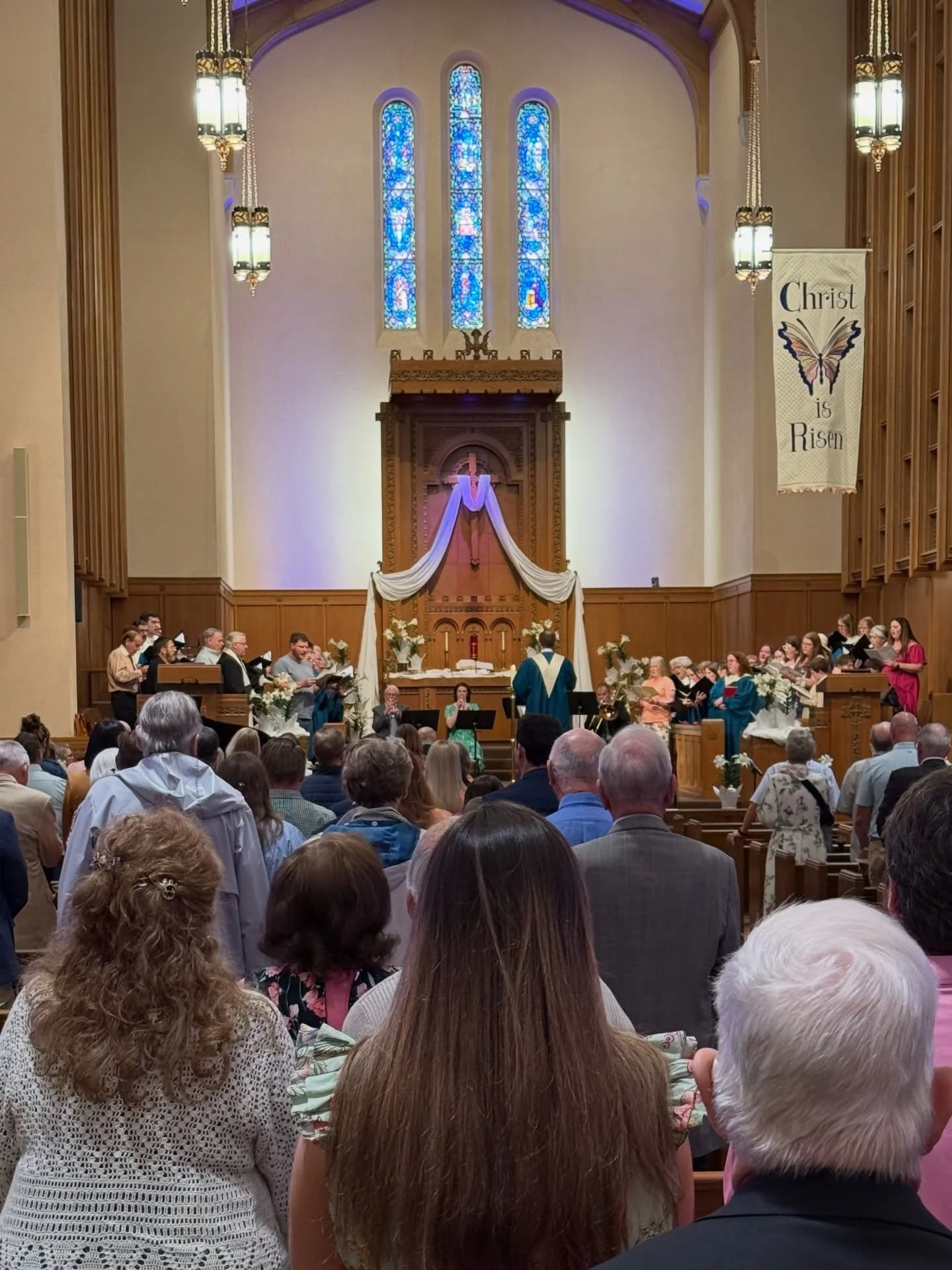 Thank you for celebrating Easter with us at East Heights UMC! 

What a joy it was to gather together, worship, and celebrate the hope and new life we have in Christ. Whether you joined us for the first time or you&rsquo;ve been part of our church fam