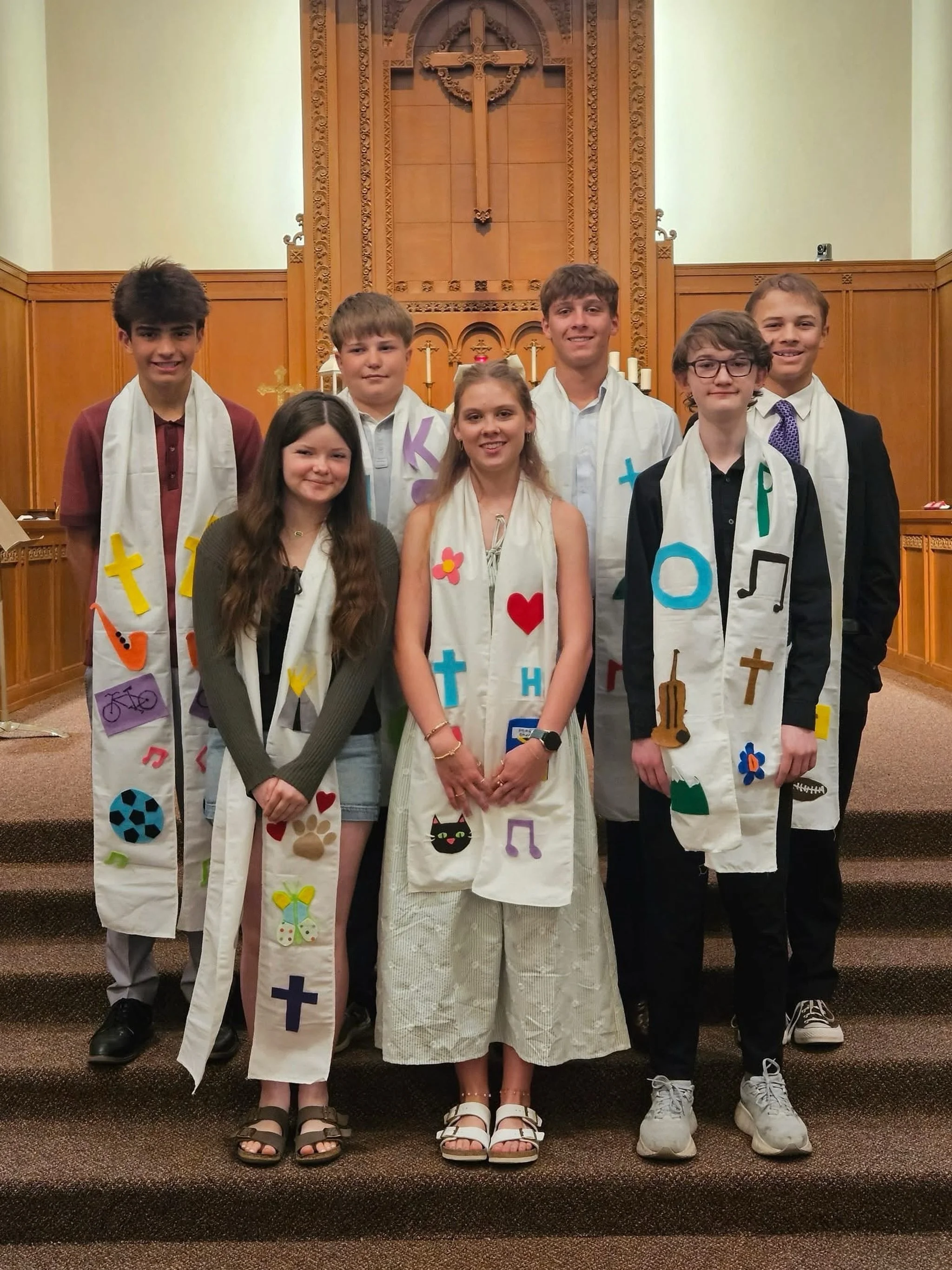 It was a wonderful morning celebrating our 2026 Confirmation Class yesterday! #ehyouth2026 #confirmation2026