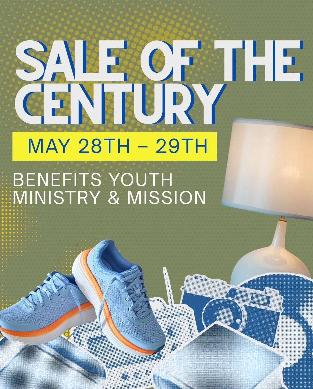 You may bring your donations to Hedrick Hall anytime Tuesday, May 26th or Wednesday, May 27th from 9 a.m. &ndash; 5 p.m. Be sure to stop by and shop on Thursday and Friday from 8 a.m. &ndash; 5 p.m. If you have questions, please contact Paige Nelson 