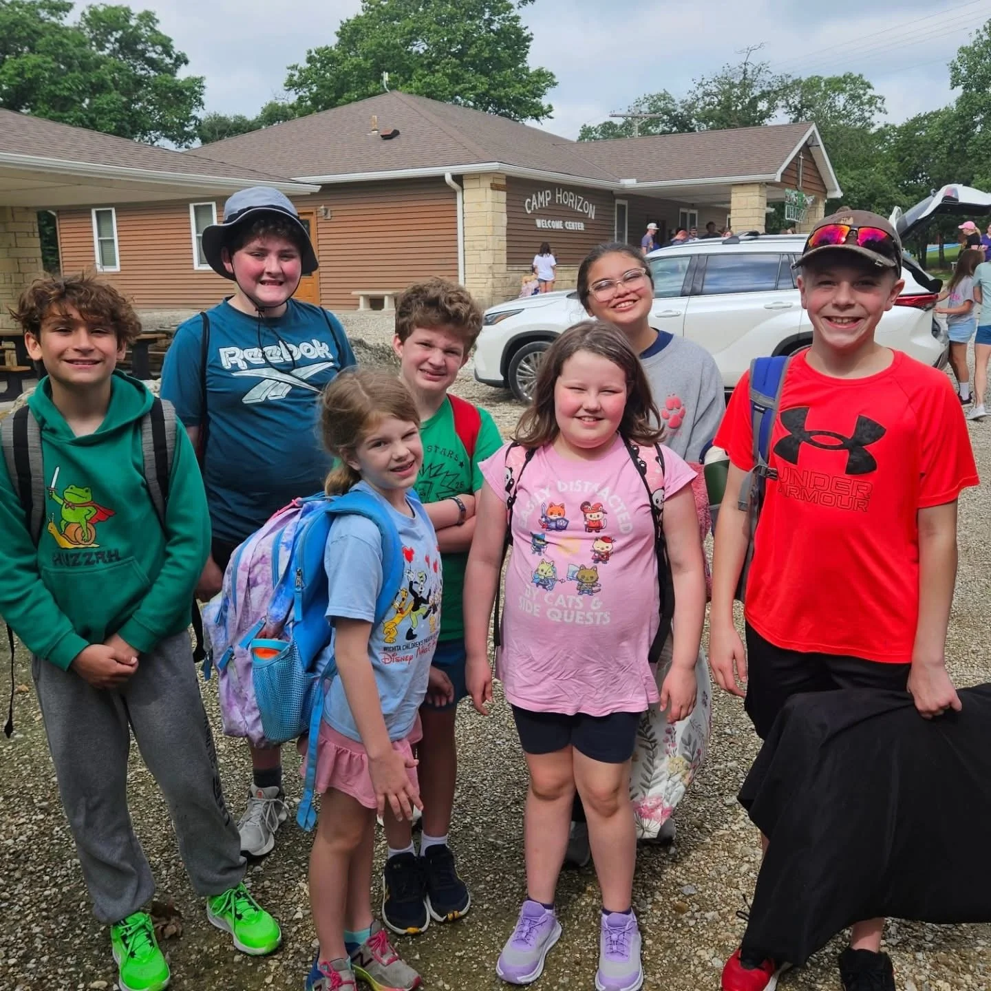 Dropped this crew off at Summer Camp this morning. So excited for them to have an amazing week! #summercamp2026 #ehyouth2026 #ehchildren2026