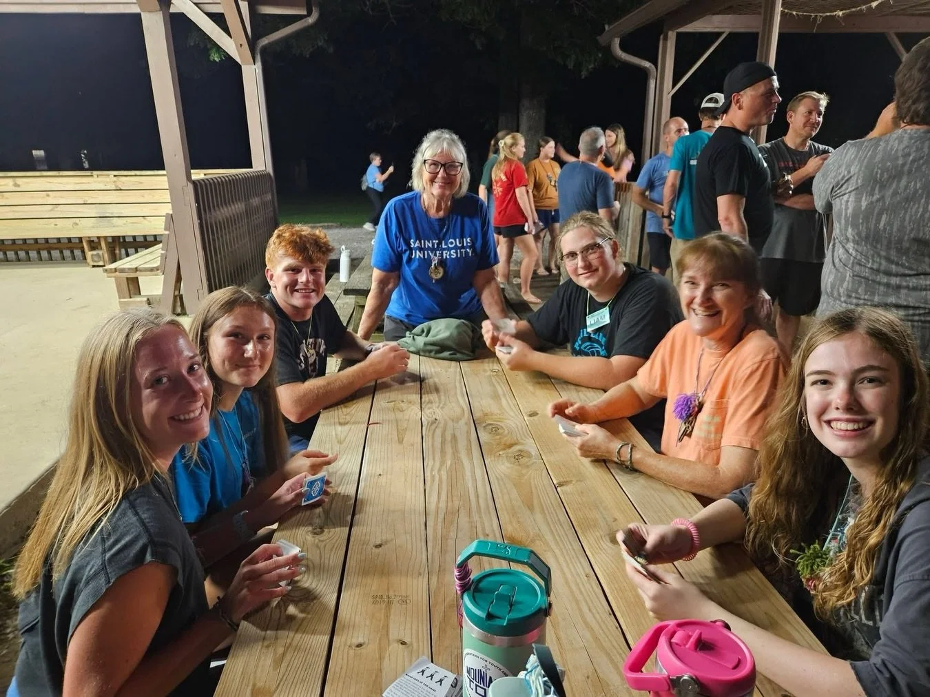 Mid-week update. It&rsquo;s been an amazing week so far. A few photos from night life when we&rsquo;re at camp. Worship and free time. #ehyouth2026 #mountaintop2026