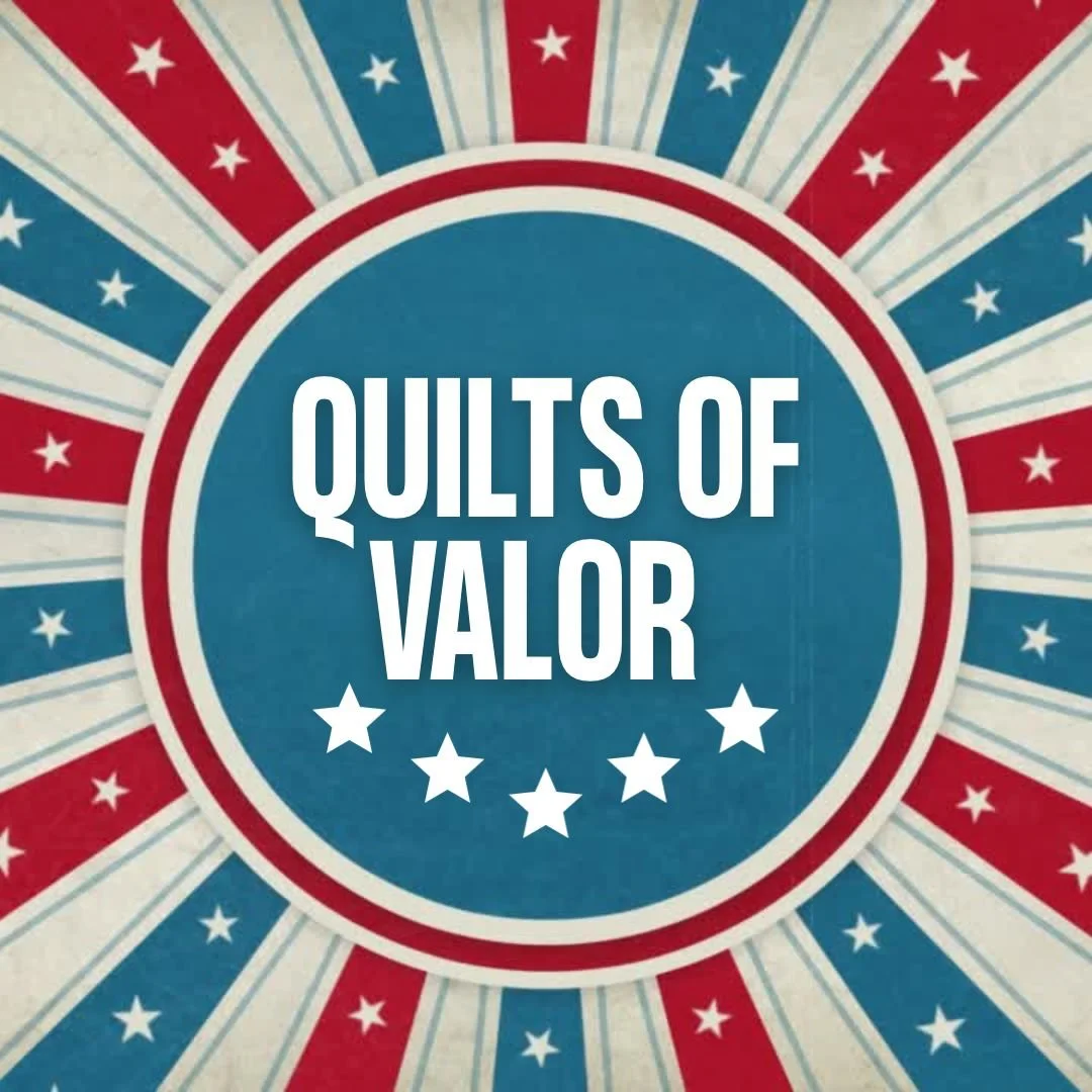 You are Invited to Our Next Quilts of Valor Event on Wed, Aug 19 at 6 p.m. in the Chapel, Phil Fischer and Jim Miller will be honored with a Quilt of Valor. &ldquo;A Quilt of Valor is a civilian award to our active-duty service members and veterans.