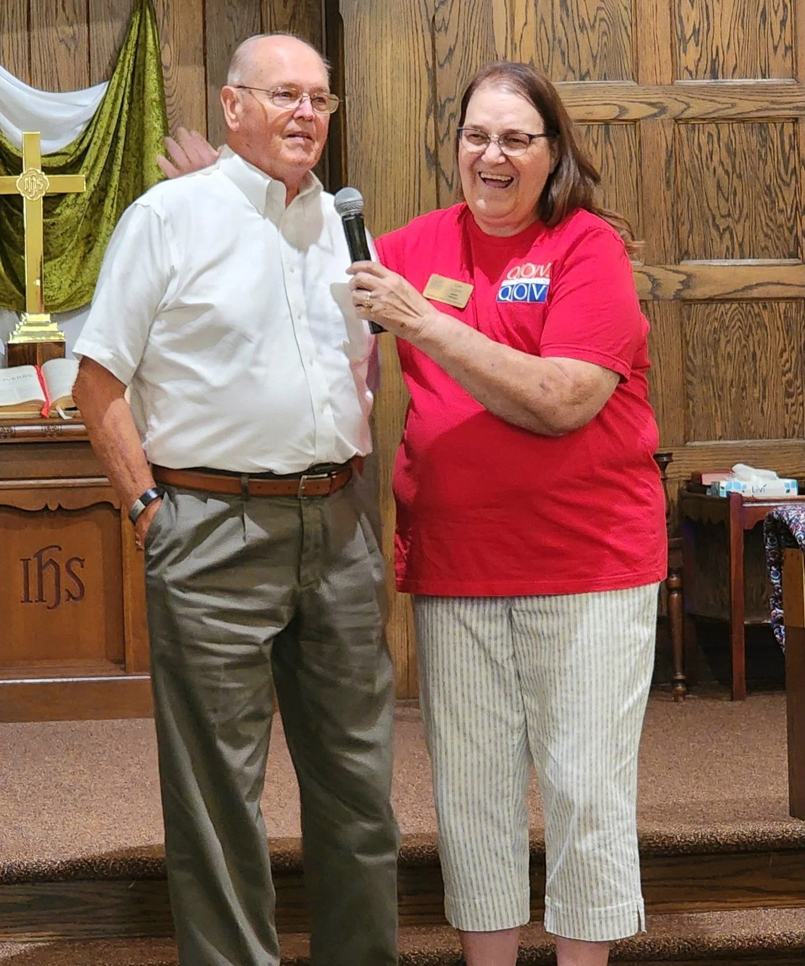 Thank you to everyone who joined us as we honored Phil Fischer and Jim Miller with Quilts of Valor. 

It was a special evening of gratitude and celebration as we recognized two men for their service, sacrifice, and dedication to our country.

We are 