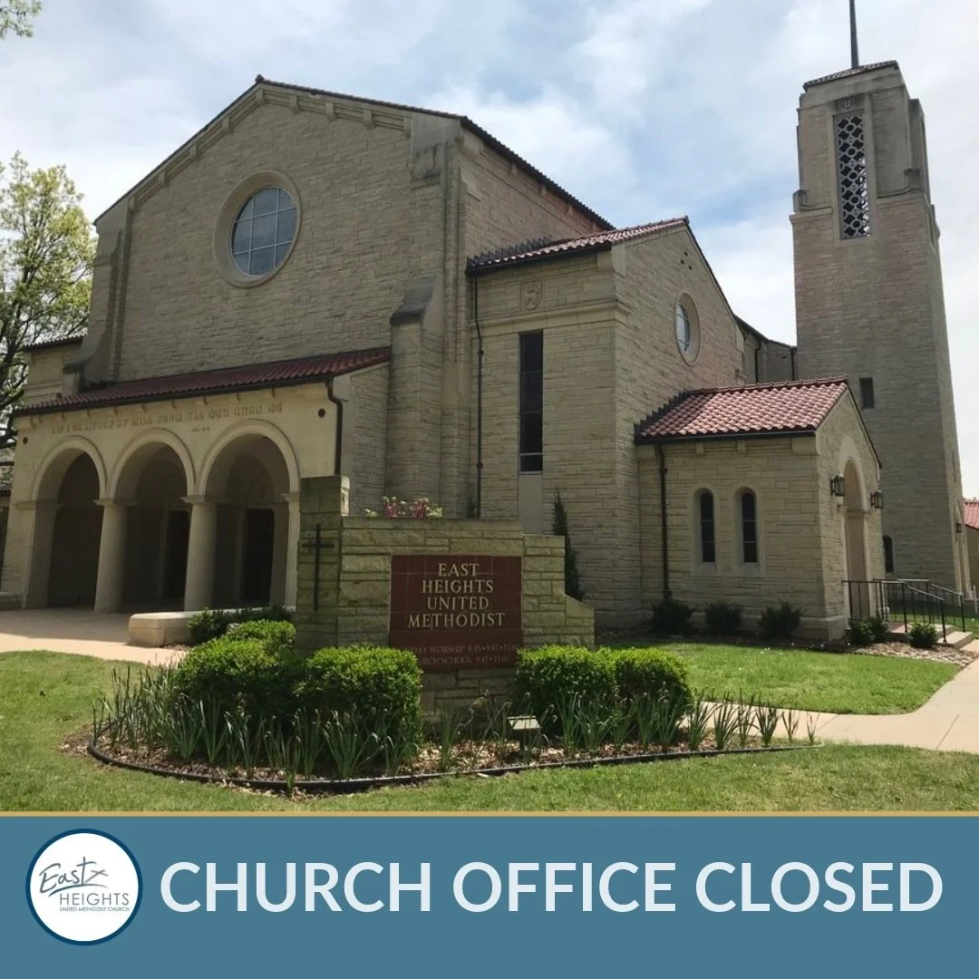 The church offices will be closed Monday, Sept. 7th. 

Have a safe and restful Labor Day.