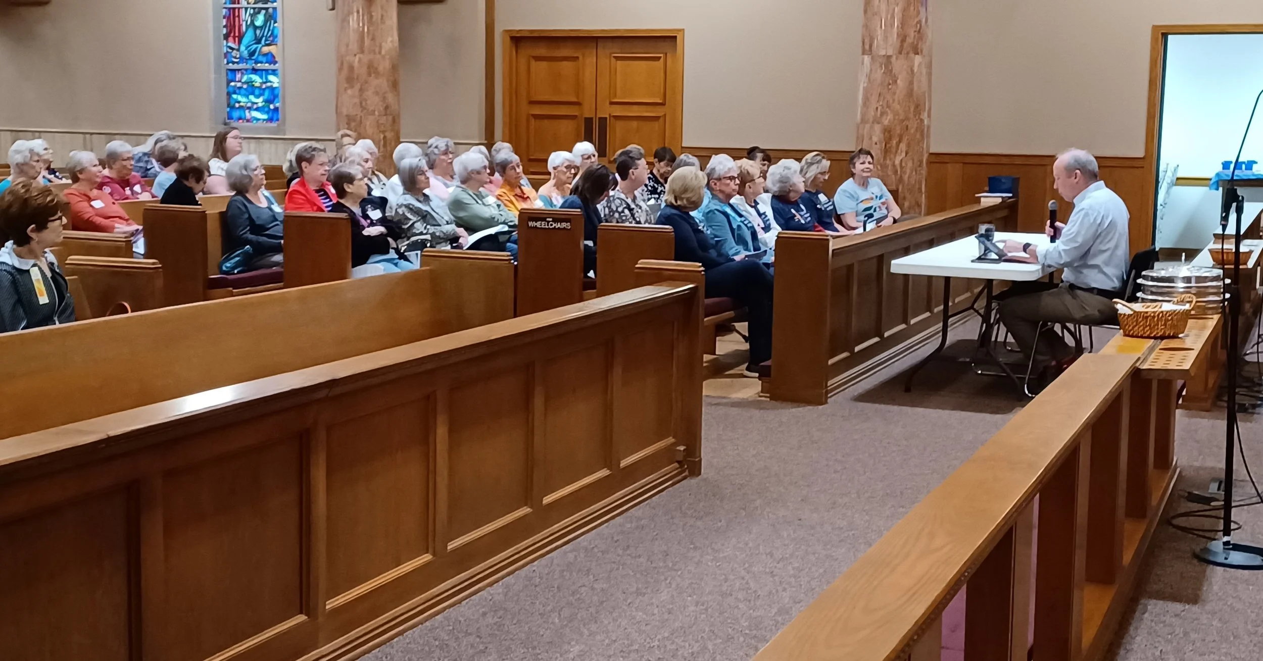 East Heights UWFaith was honored to host the South Central Kansas District UWFaith Meeting on Saturday, October 24! 

Attendees from Wichita and surrounding communities gathered for meaningful conversations and learning with keynote speakers Rev. Wad
