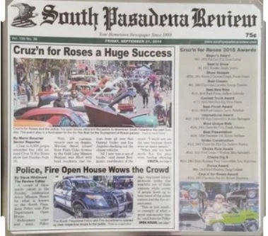 Congratulations to our (3) winners at Cruz'n for Roses 2018