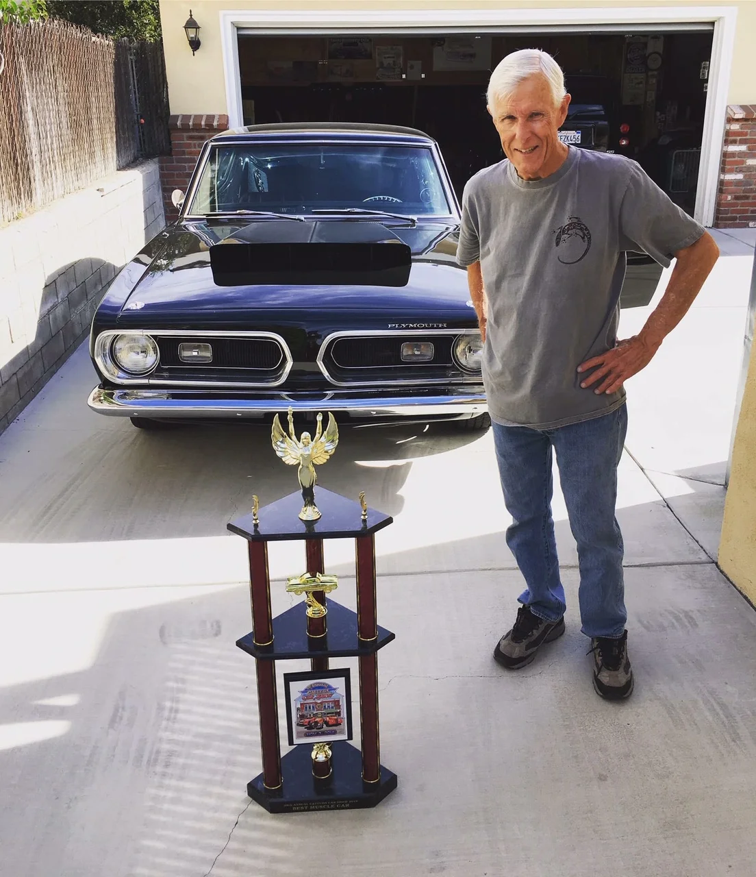 Congratulations to Robin-Best Muscle Car at Cayucos 2018