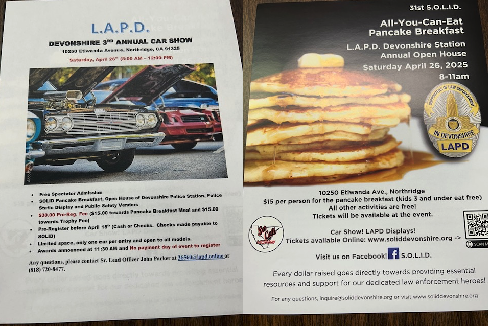 LAPD Open House &amp; 3rd Annual Car Show