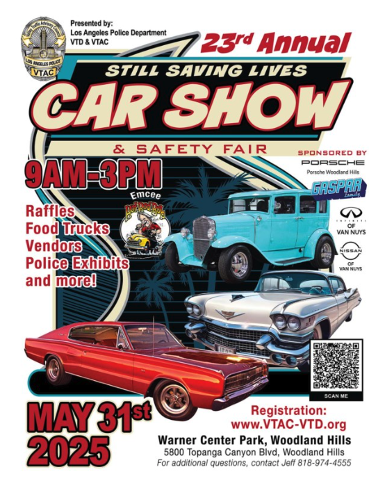 23rd Annual Still Saving Lives - VTAC Car Show 