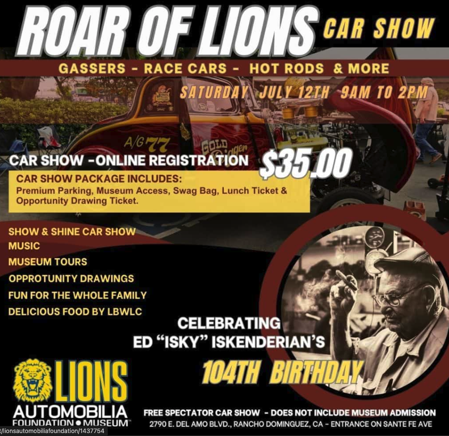 Lions Museum / Isky's 104th Birthday