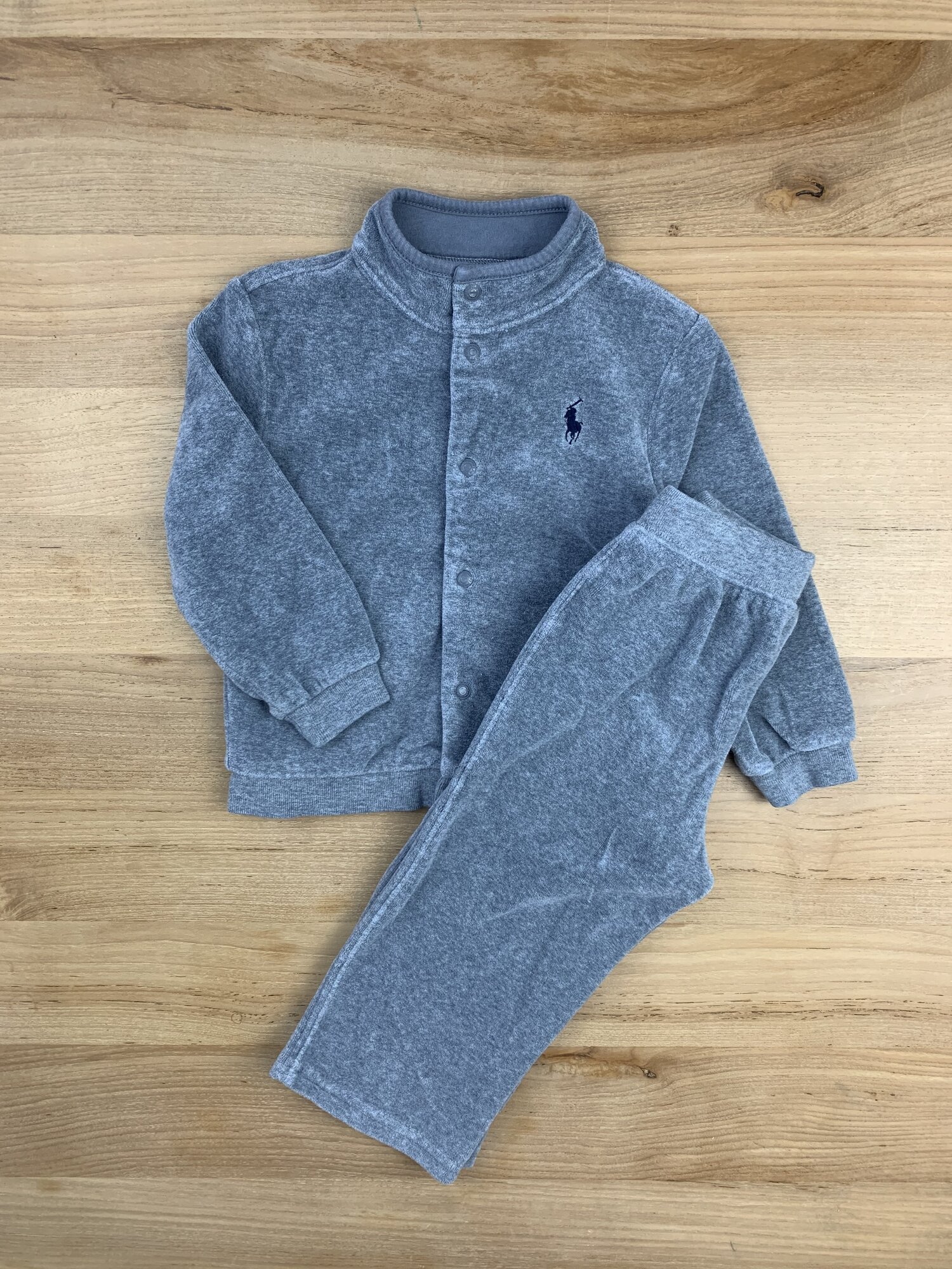 Ralph Lauren Velour Tracksuit — Kids Designer Resale