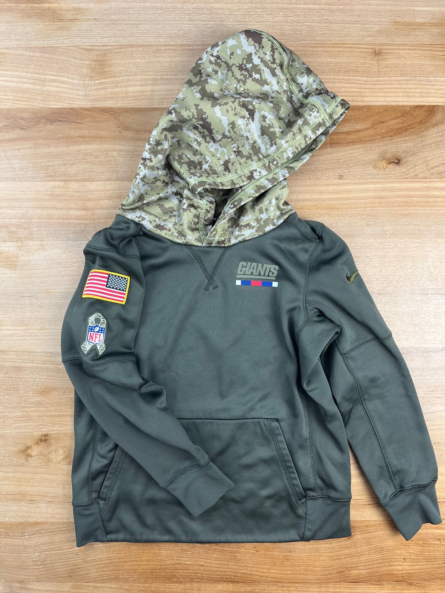 salute to service patriots hoodie