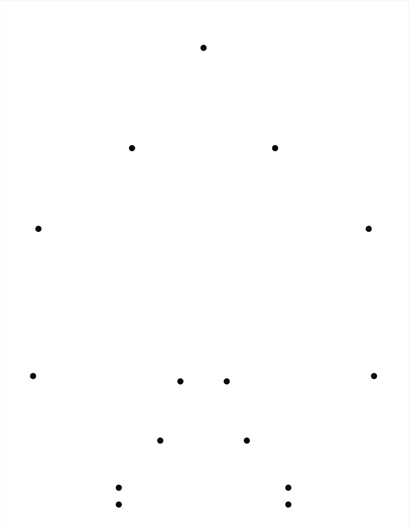  Points used to create paths for operation 