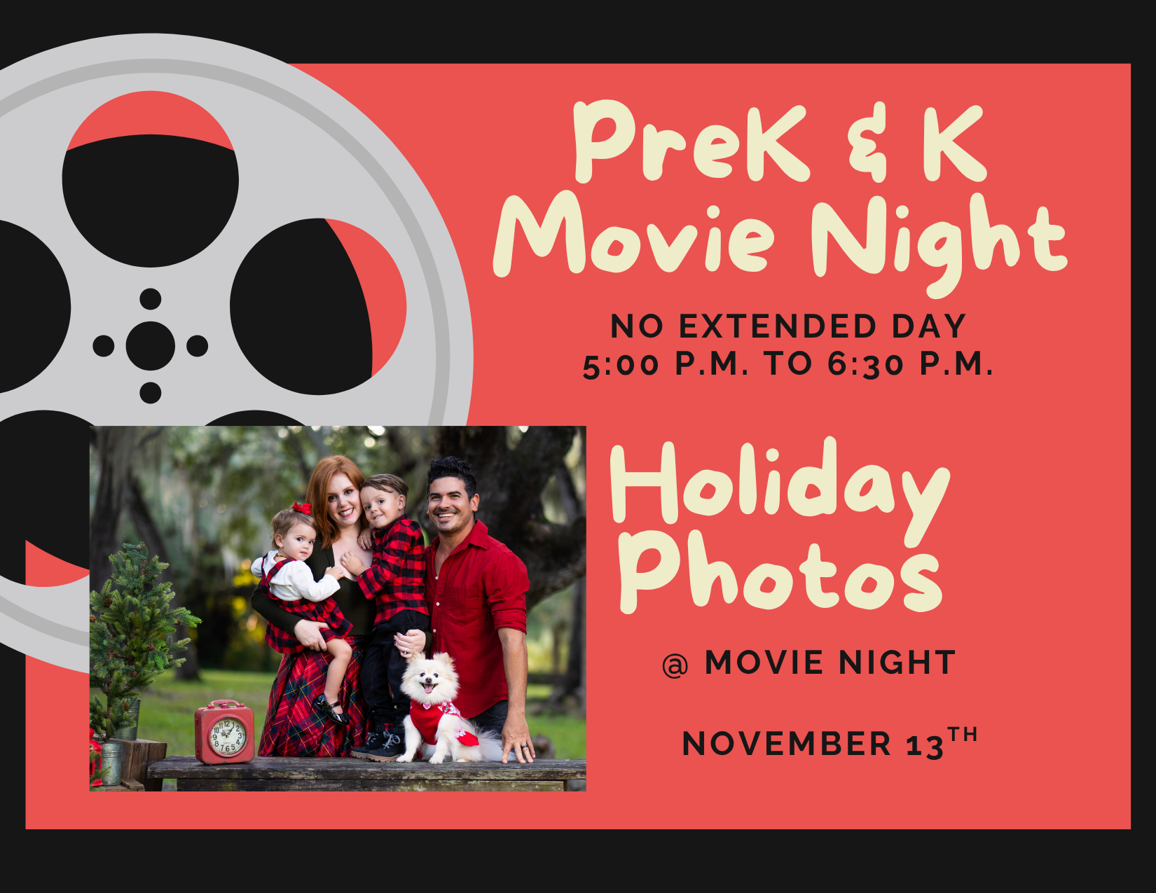 Movie Night, Pre-K & Kindergarten