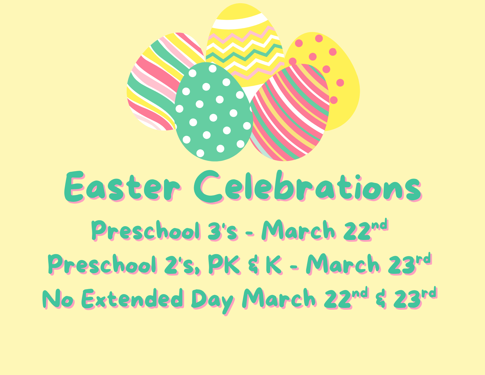 Easter Celebrations