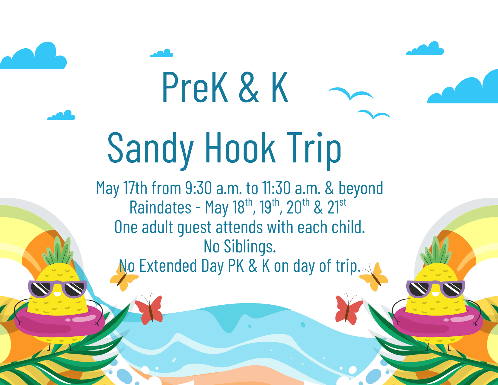 Pre-K & K Sandy Hook Trip