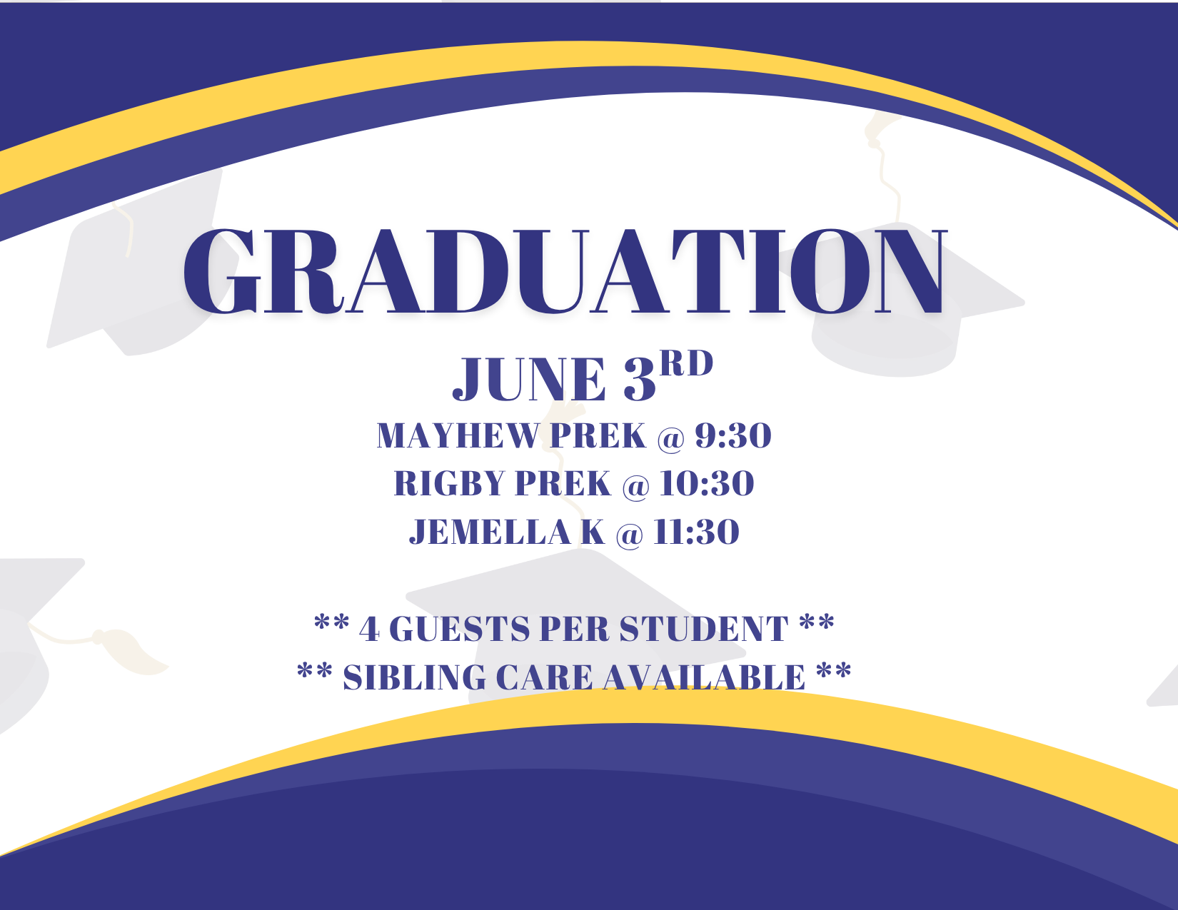 Pre-K & Kindergarten Graduation