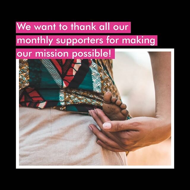 Thank you | Supporters &hearts;️ ⠀⠀⠀⠀⠀⠀⠀⠀⠀⠀⠀⠀ ⠀⠀⠀⠀⠀⠀⠀⠀⠀⠀⠀⠀
&hearts;️ We want to give a special thanks to all our team members! Every single monthly donation is a step in the right direction. Being a monthly giver is not just about making a donation, 