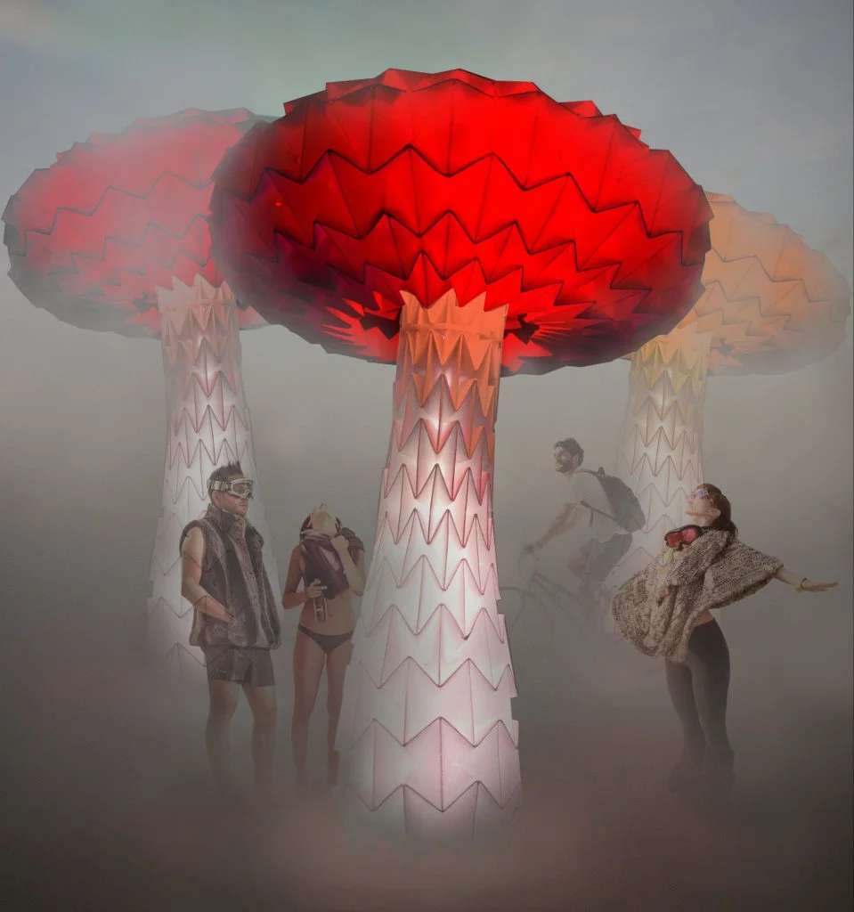 Designing for Burning Man: the Shrumen Lumen