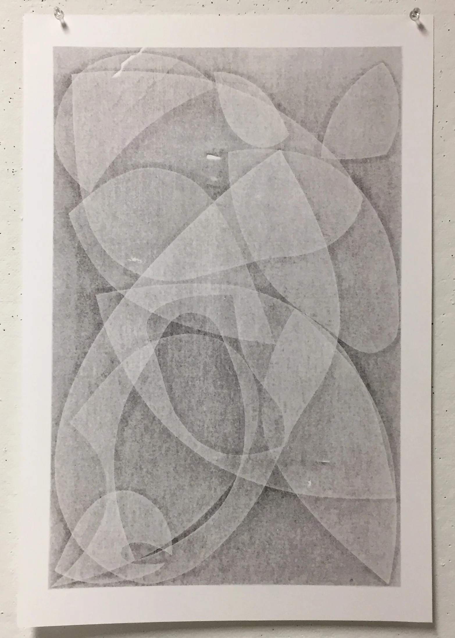  IX, 2018  Monotype, 15 x 22 in. 