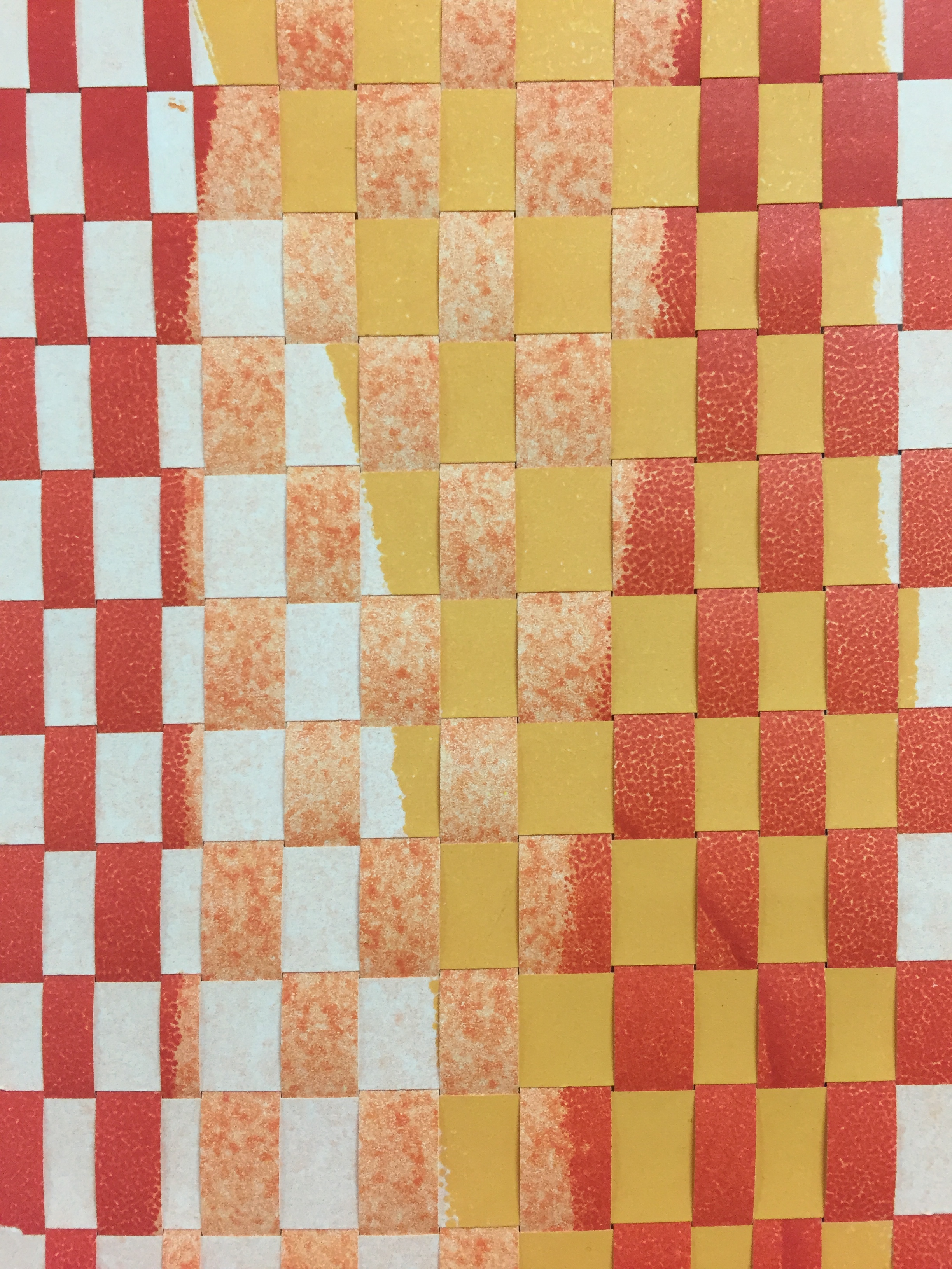  Closeup, 2017  Woven monotype 