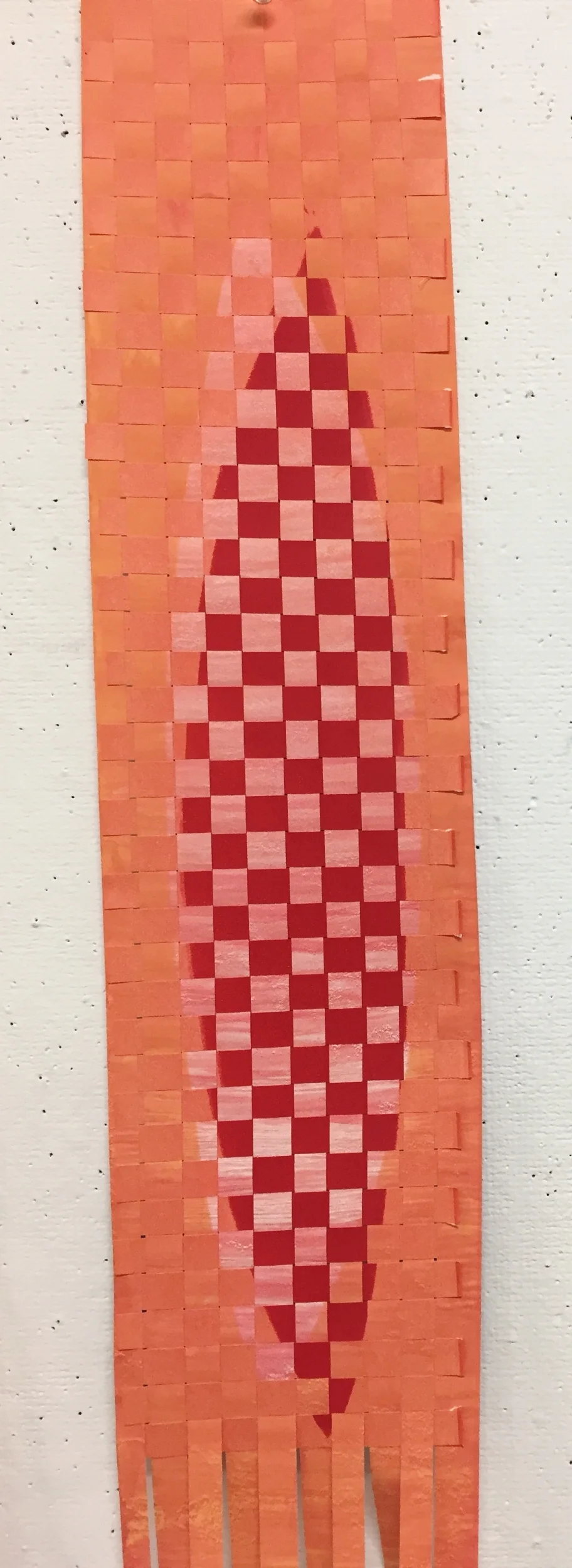  Closeup, 2017  Woven monotype 