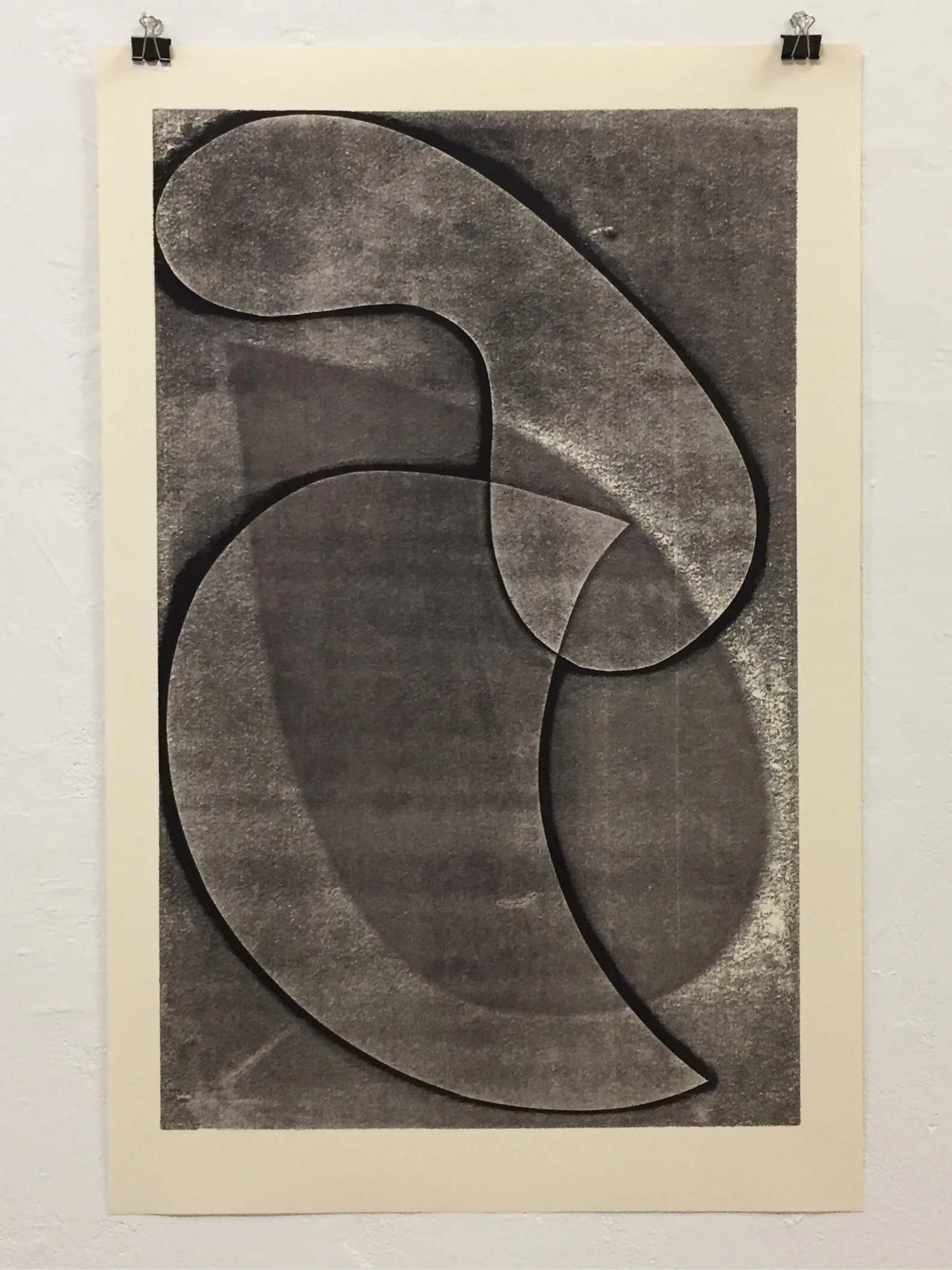  IV, 2018 Monotype on Mowhawk Superfine Cover-weight paper 40” x 26” 