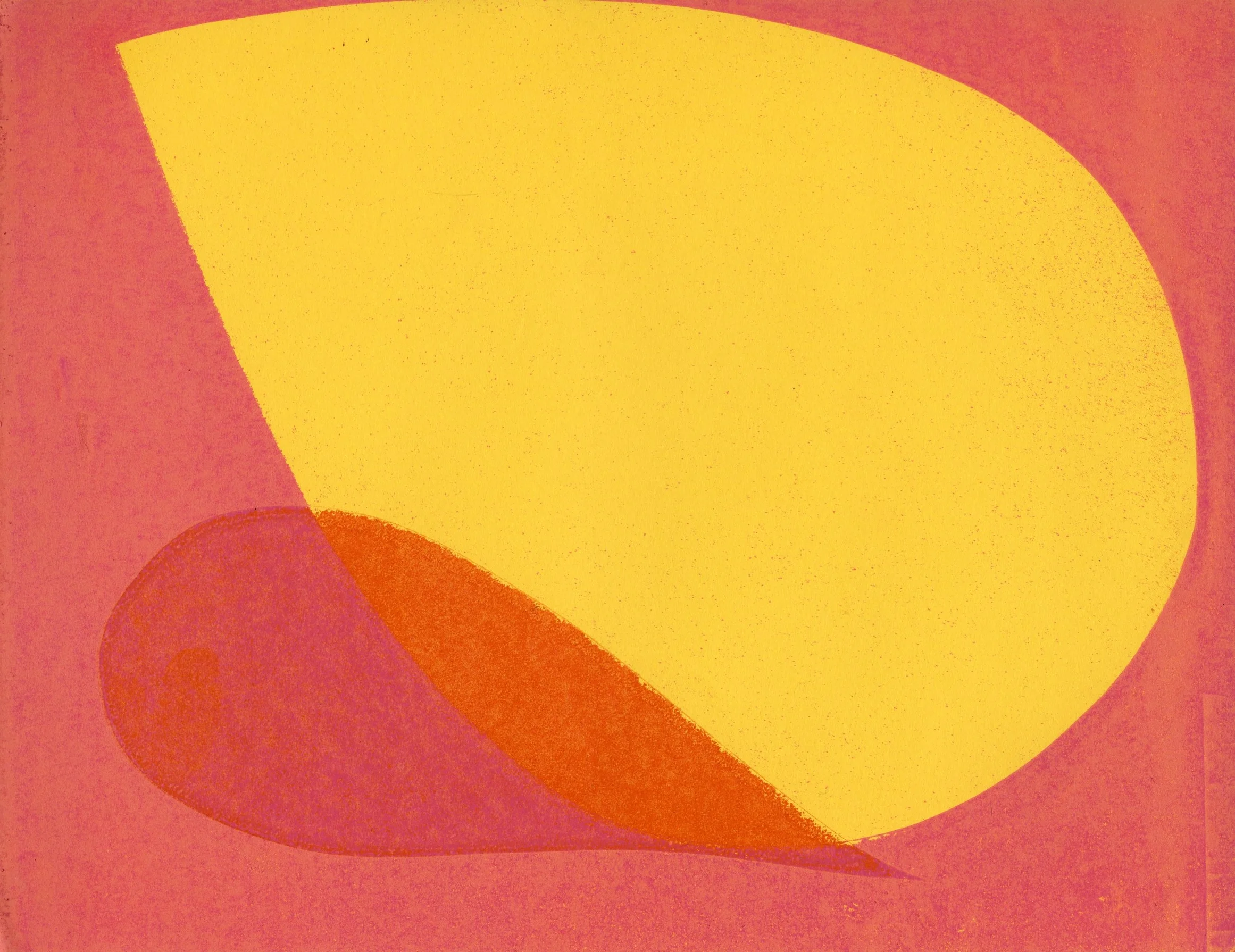  VIII, 2016 Monotype on Mohawk Superfine Coverweight, oil-based inks 8.5 x 11 in. 